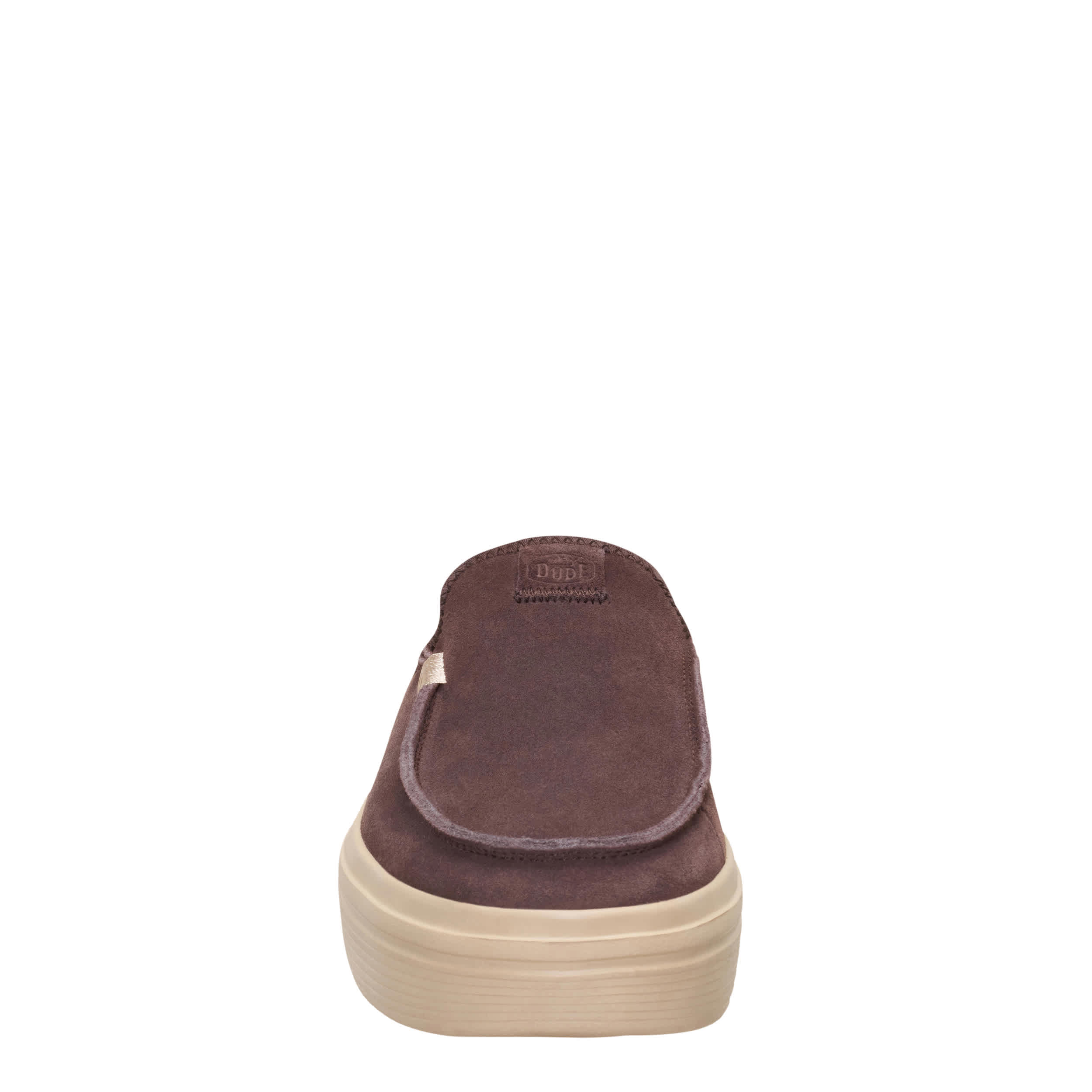 HEYDUDE WOMENS AUSTIN LIFT SNEAKER - MOCHA