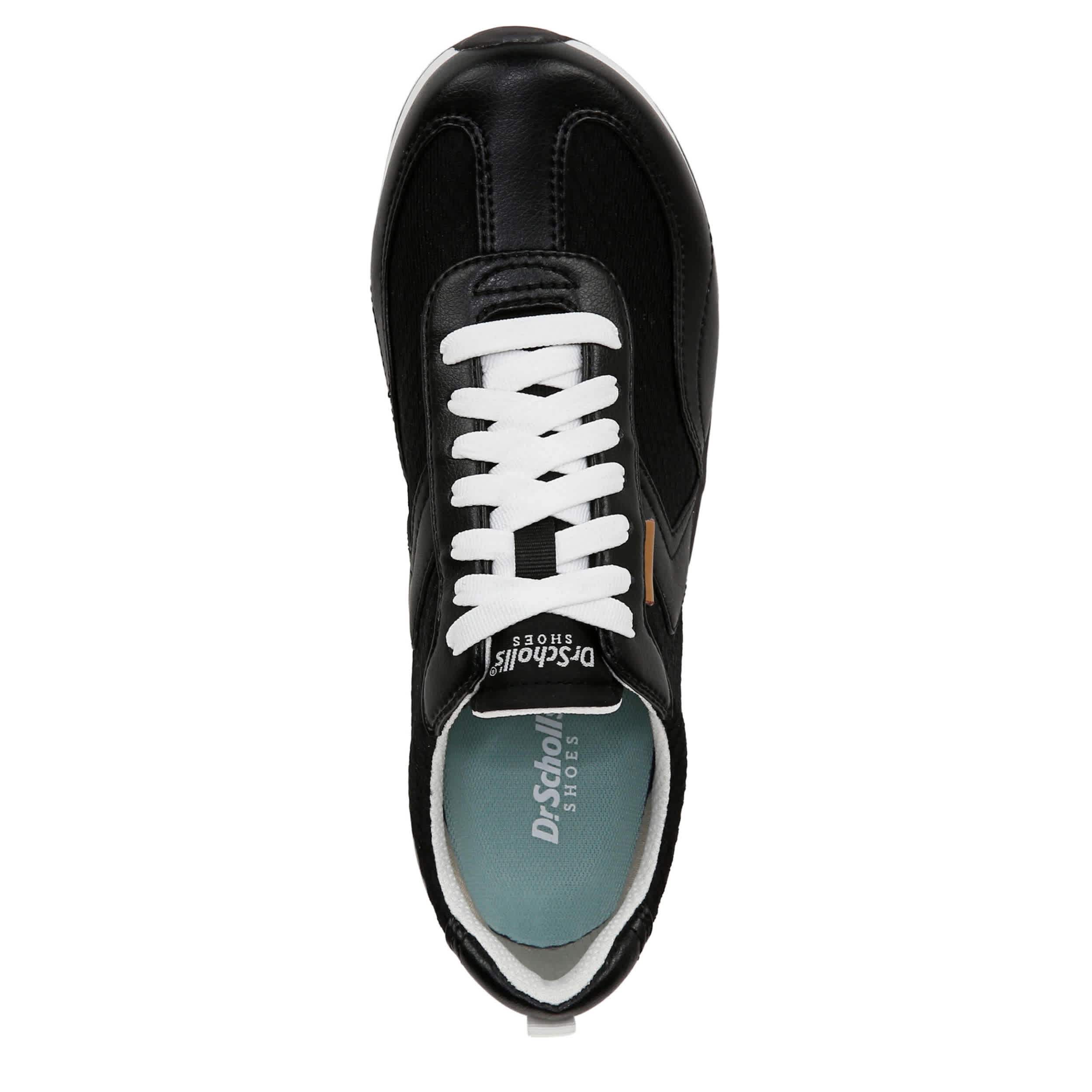 DR. SCHOLL'S-WOMENS GOOD OL DAYS SNEAKER-BLACK & 