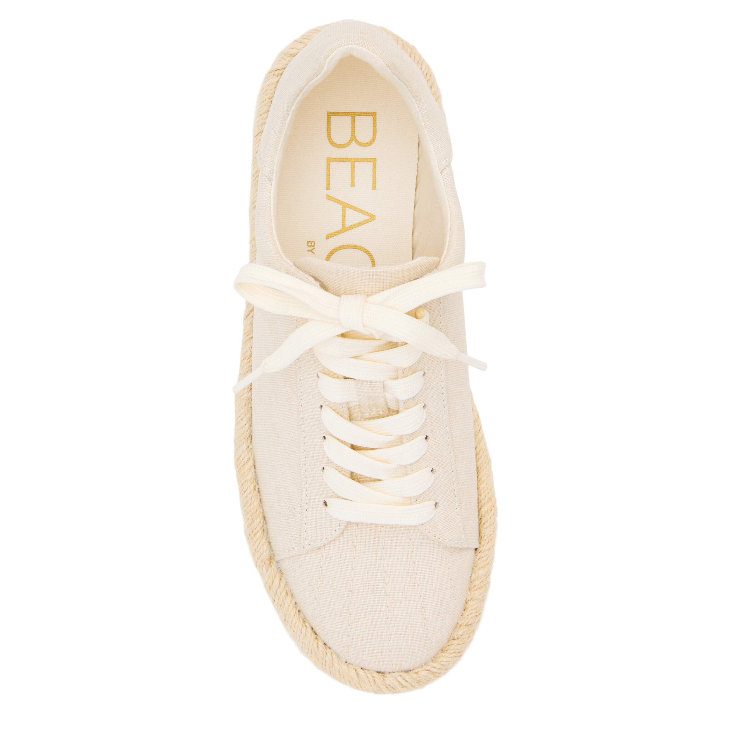 BEACH-WOMENS WALLIS ESPADRILLE SNEAKER-NATURAL & 
