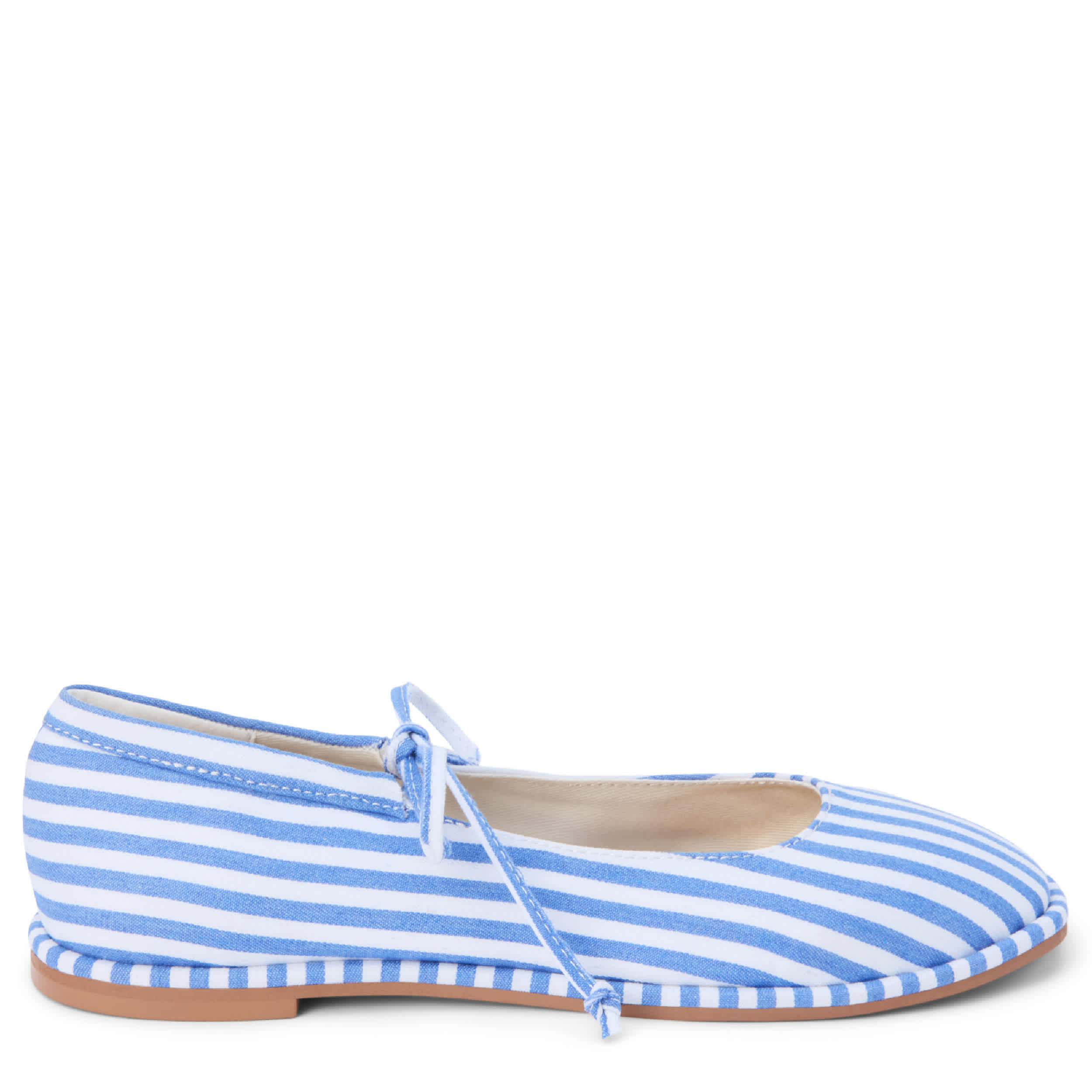 COCONUTS-WOMENS GERRY FLAT-BLUE & WHITE