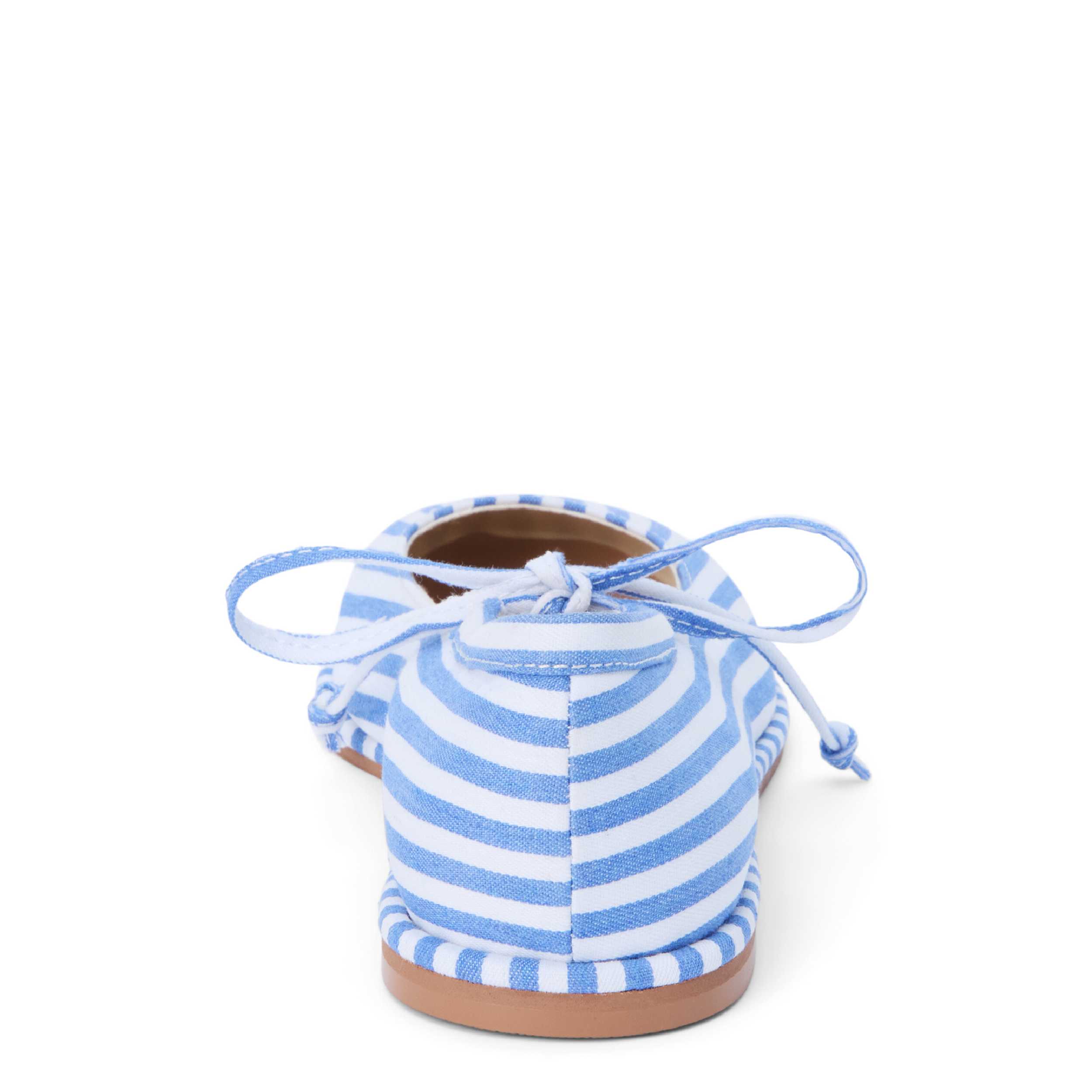 COCONUTS-WOMENS GERRY FLAT-BLUE & WHITE