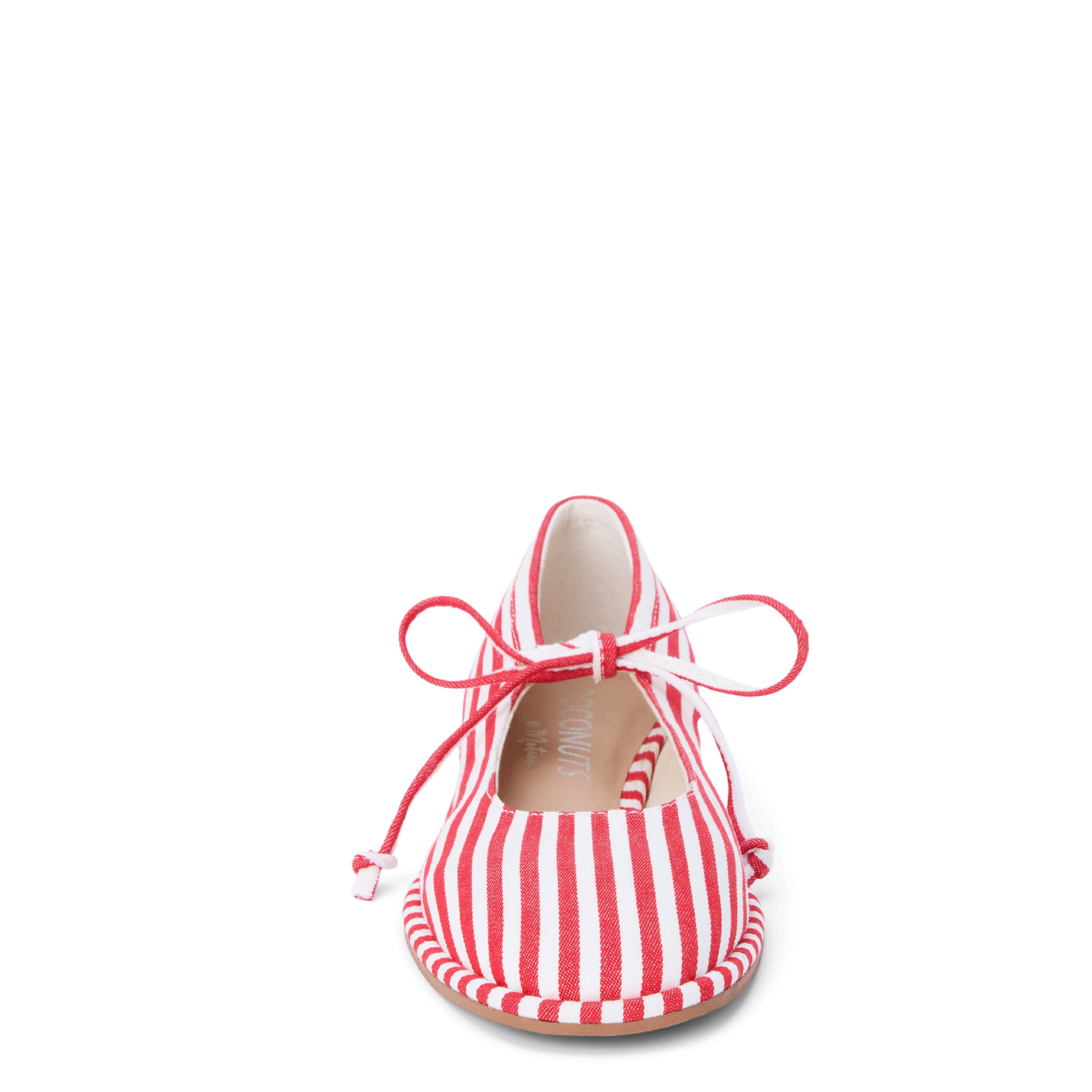 COCONUTS-WOMENS GERRY FLAT-RED & WHITE