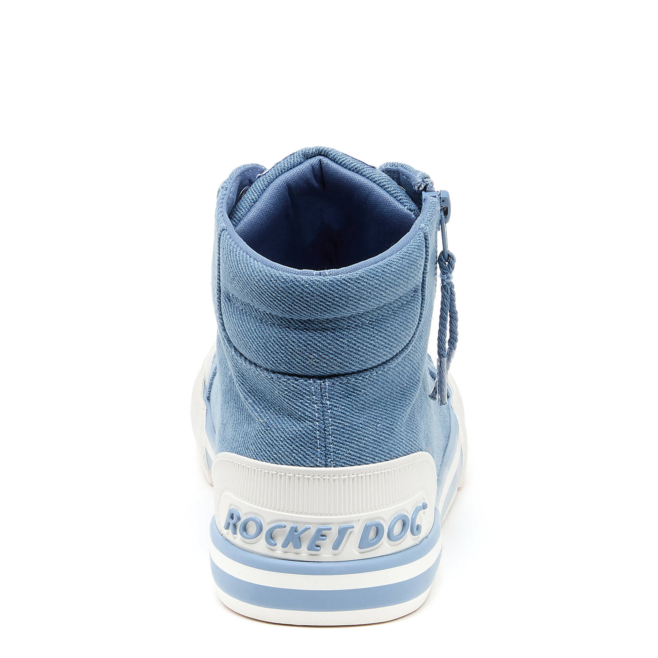 ROCKET DOG-WOMENS JAZZIN HI SNEAKER-BLUE & 