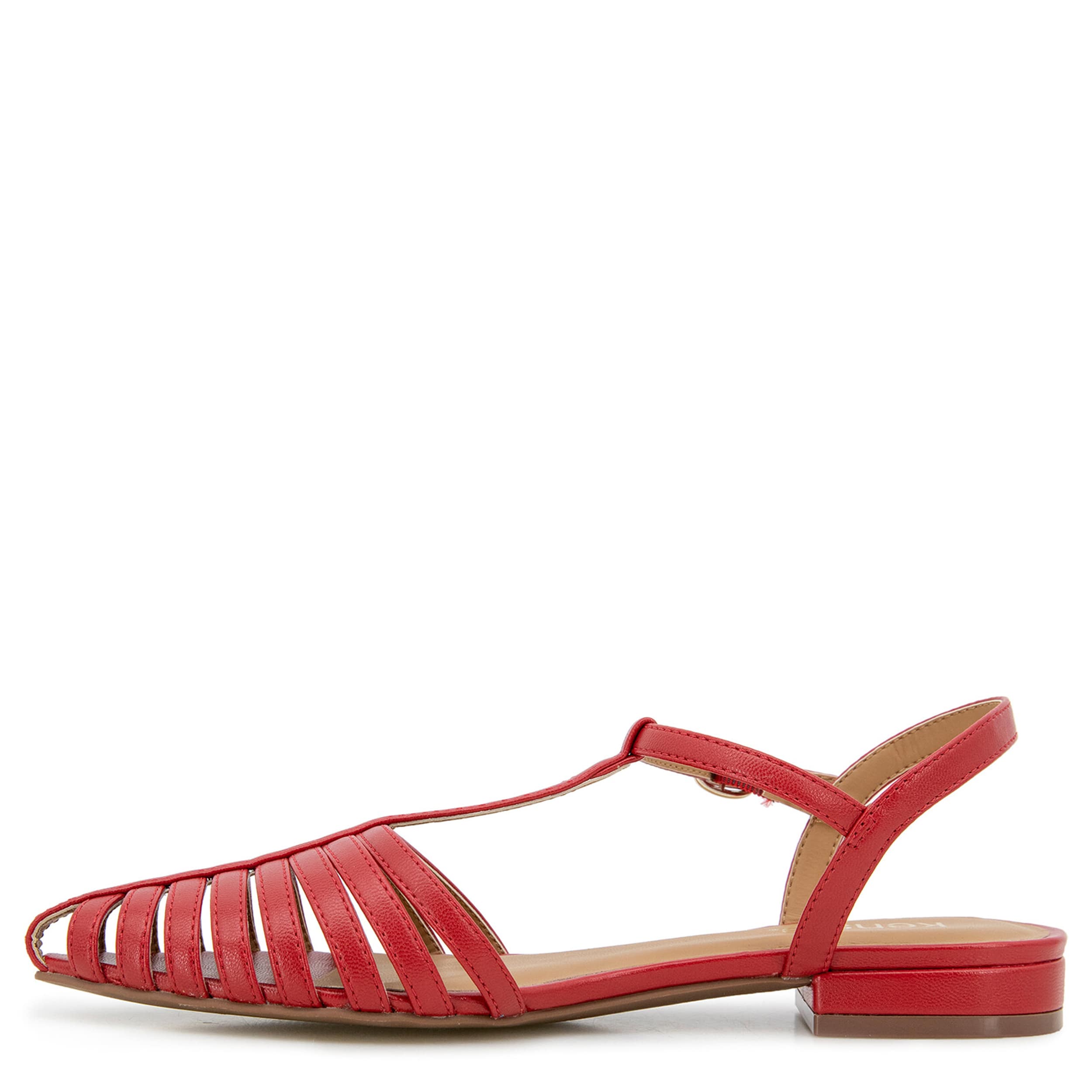 KENSIE-WOMENS ULYSSA FLAT-RED & 