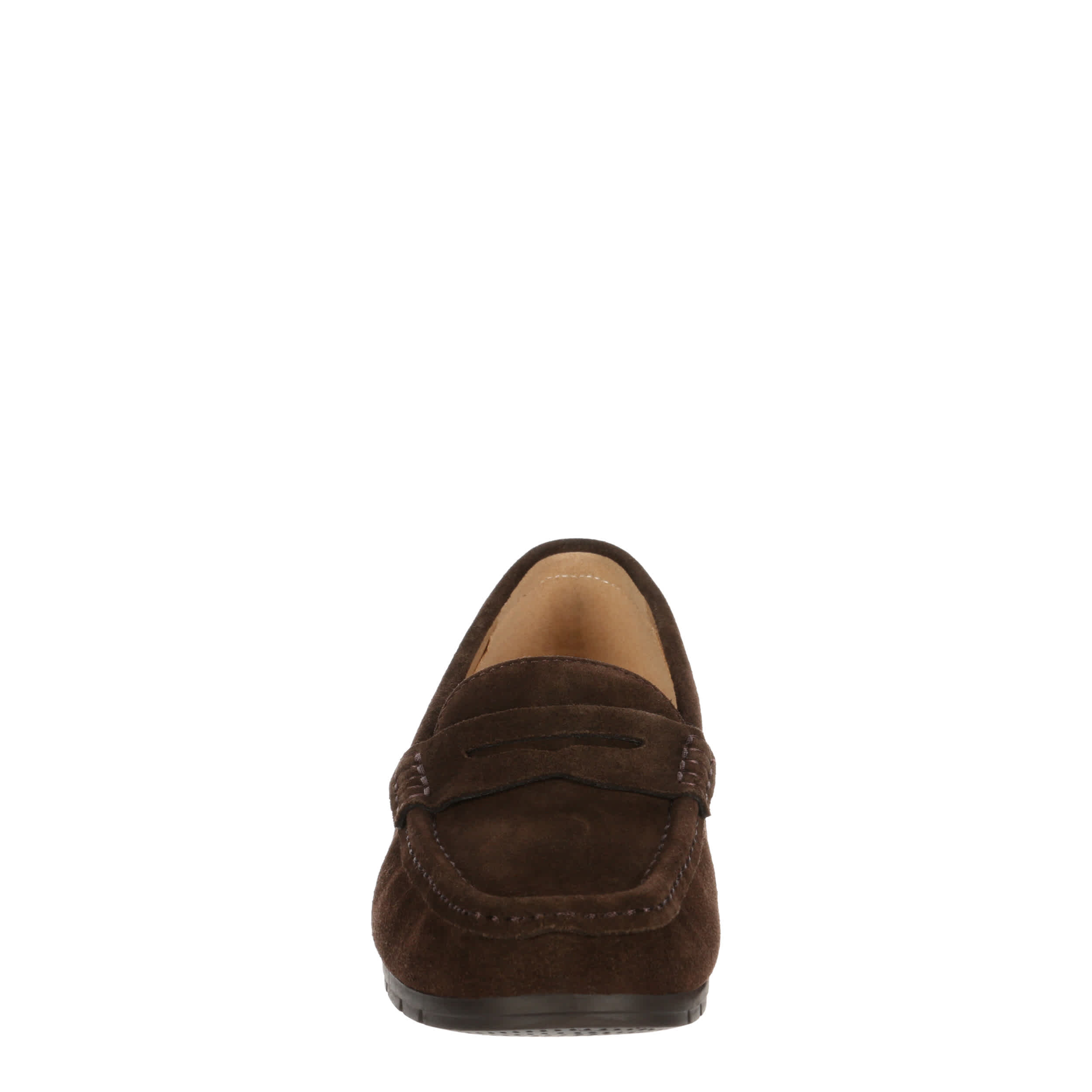 LAUREN BLAKWELL WOMENS LAYTON LOAFER - CHOCOLATE