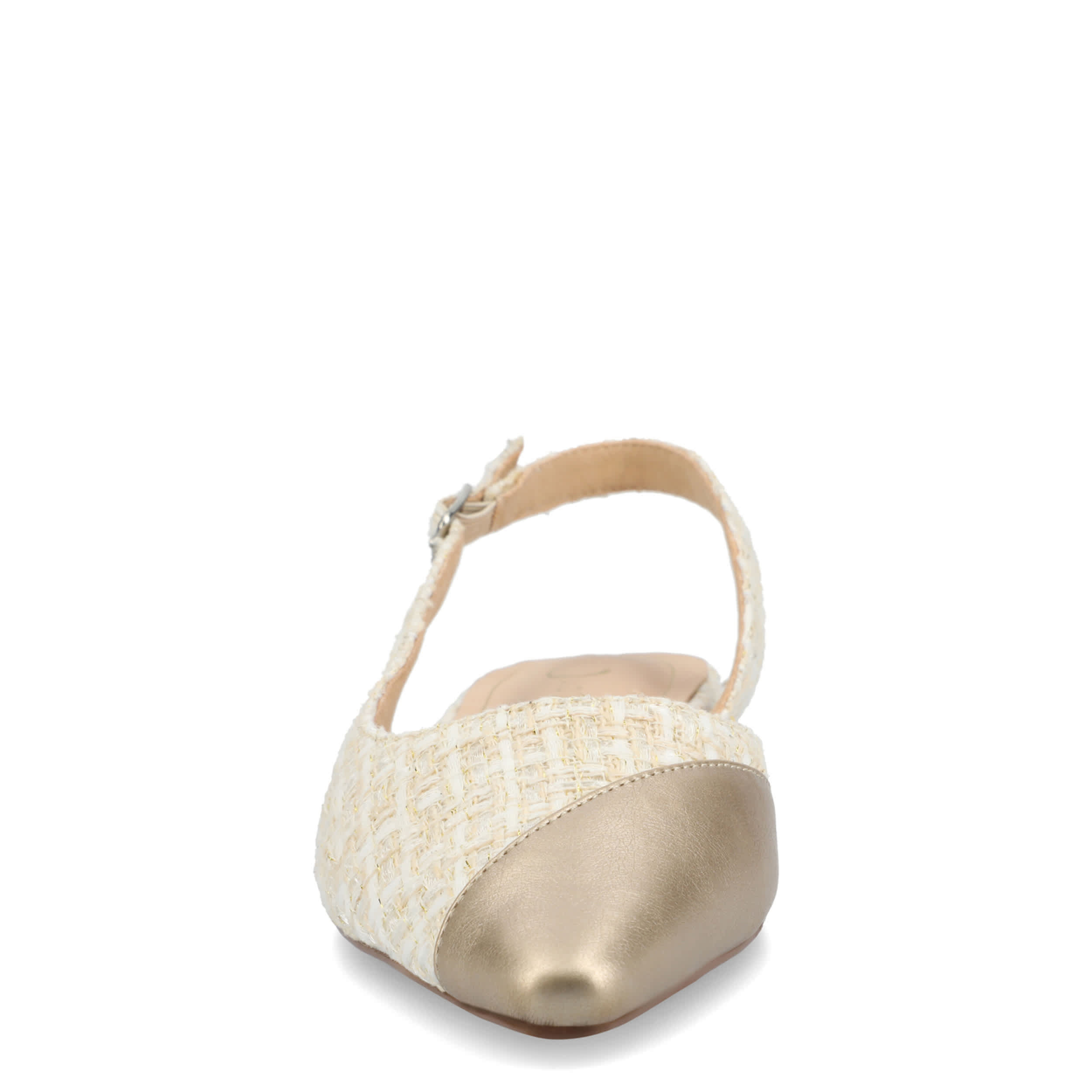 JOURNEE COLLECTION-WOMENS DAPHNNE FLAT-CHAMPAGNE & 