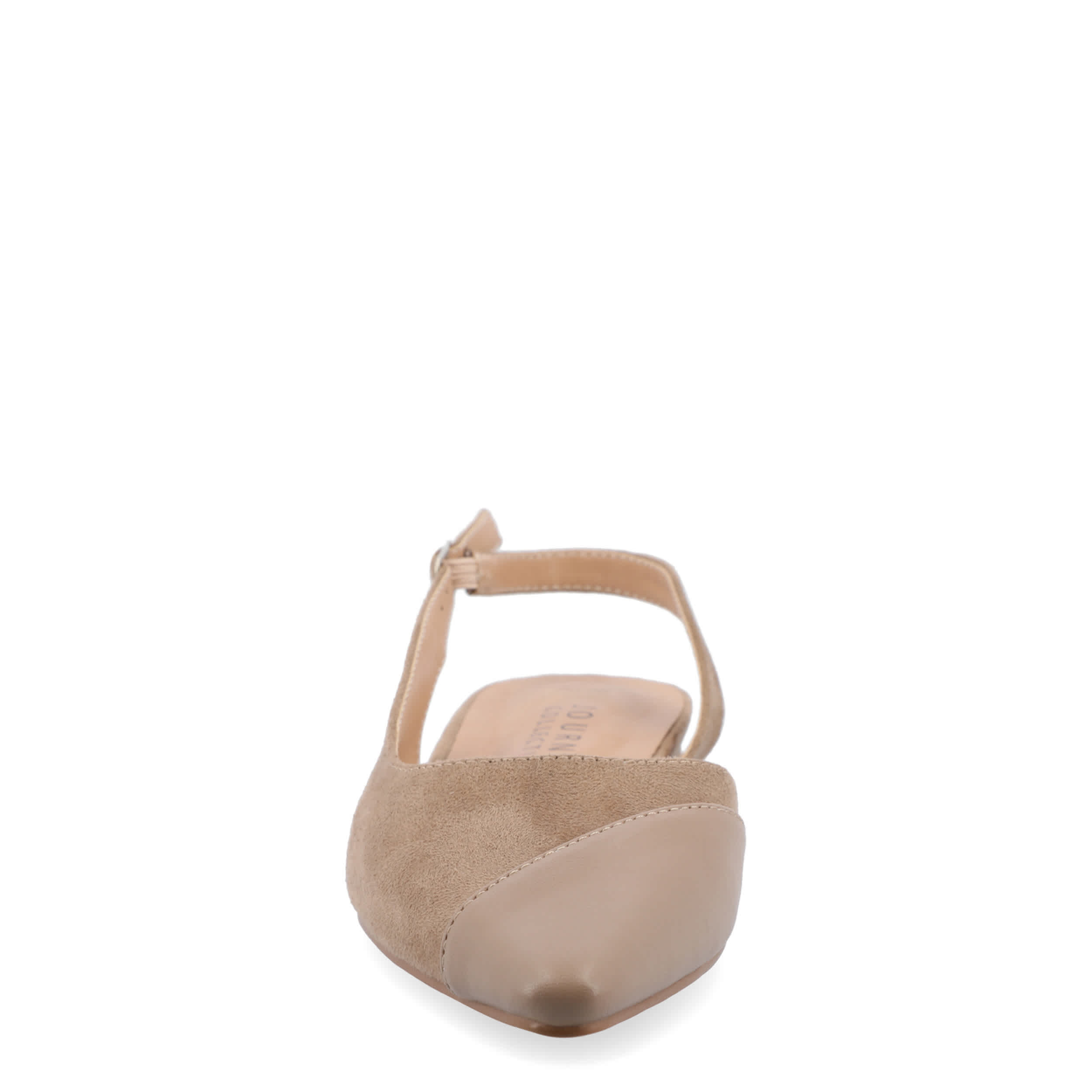 JOURNEE COLLECTION-WOMENS DAPHNNE FLAT-TAUPE & 