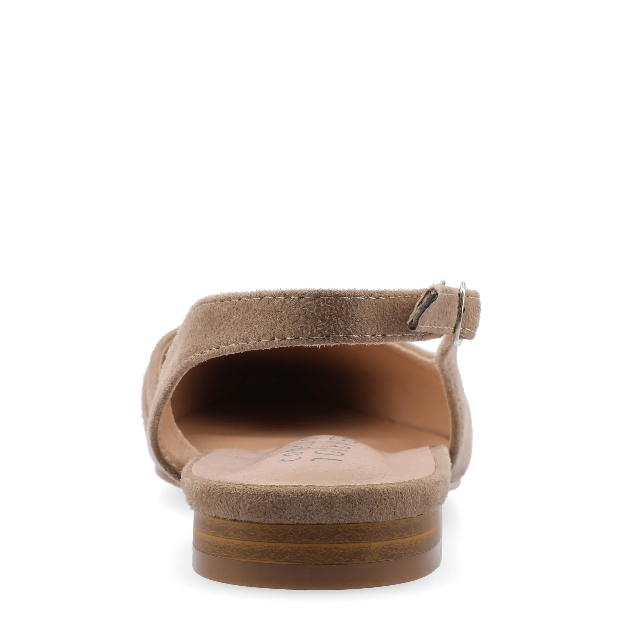 JOURNEE COLLECTION-WOMENS DAPHNNE FLAT-TAUPE & 