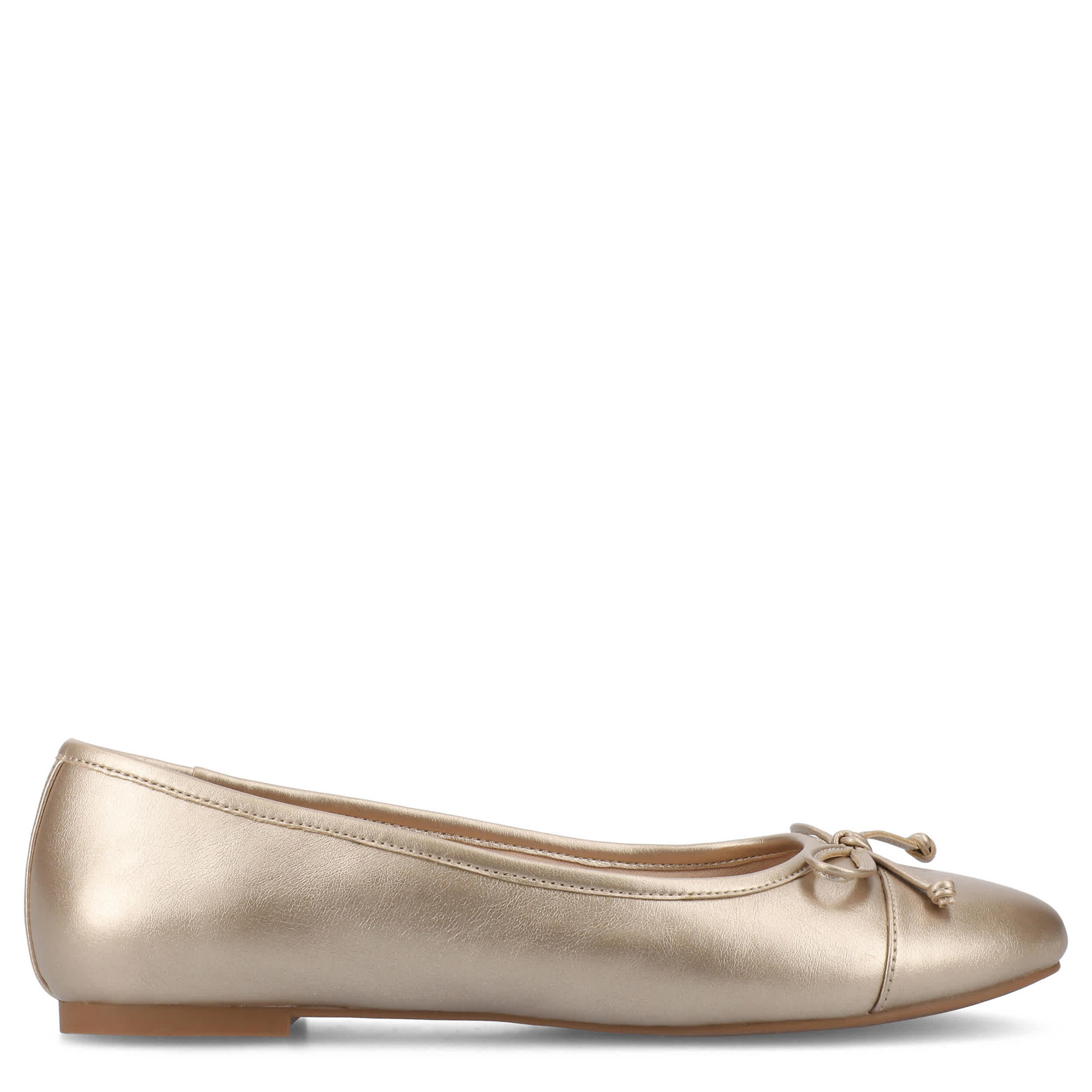 JOURNEE COLLECTION-WOMENS KAIAH FLAT-CHAMPAGNE & 