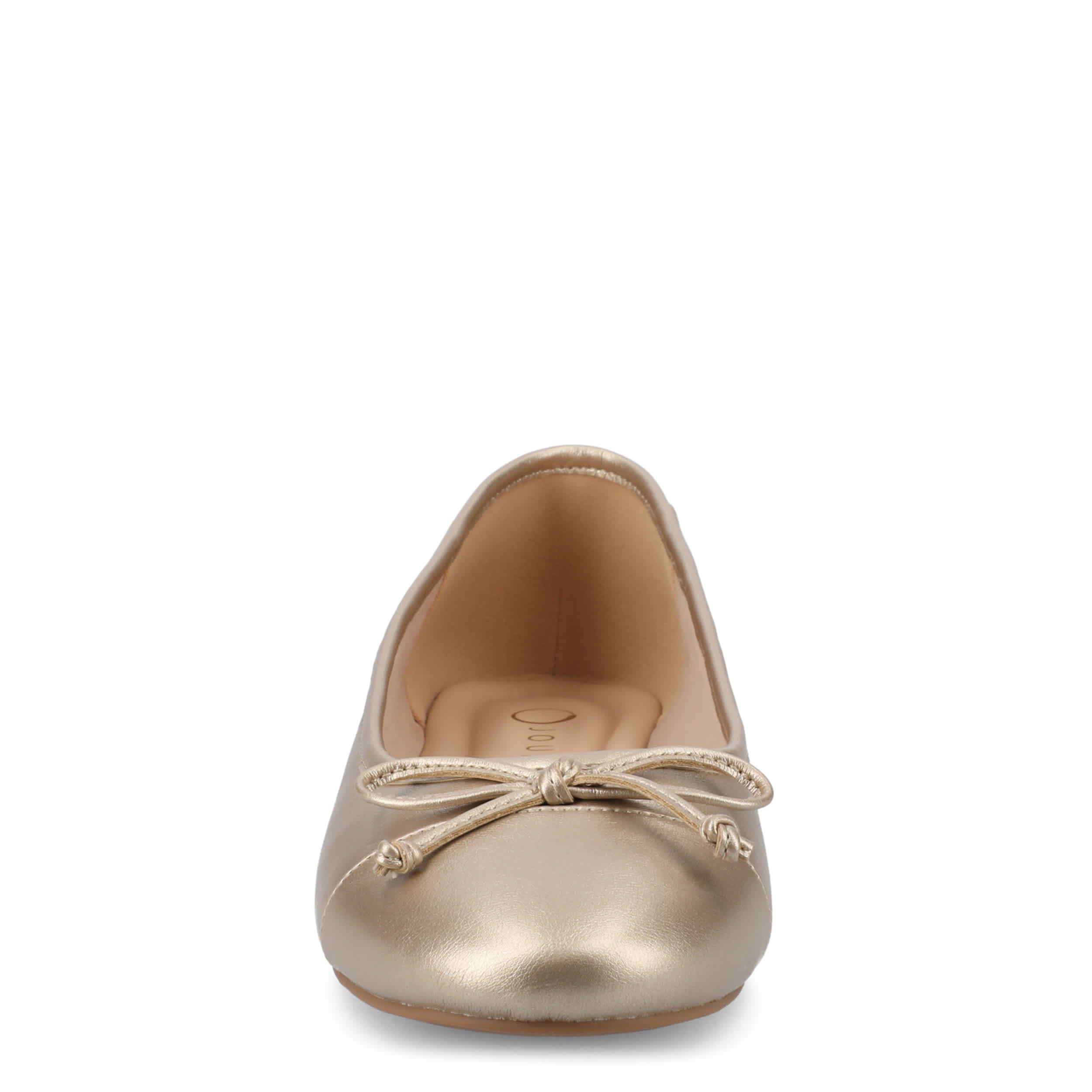 JOURNEE COLLECTION-WOMENS KAIAH FLAT-CHAMPAGNE & 