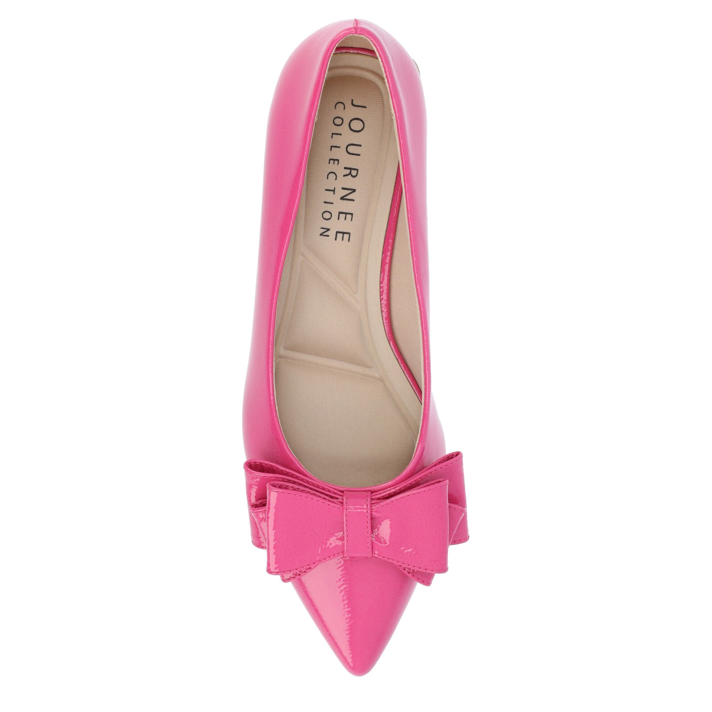 JOURNEE COLLECTION-WOMENS OPHELIA FLAT-PINK & 