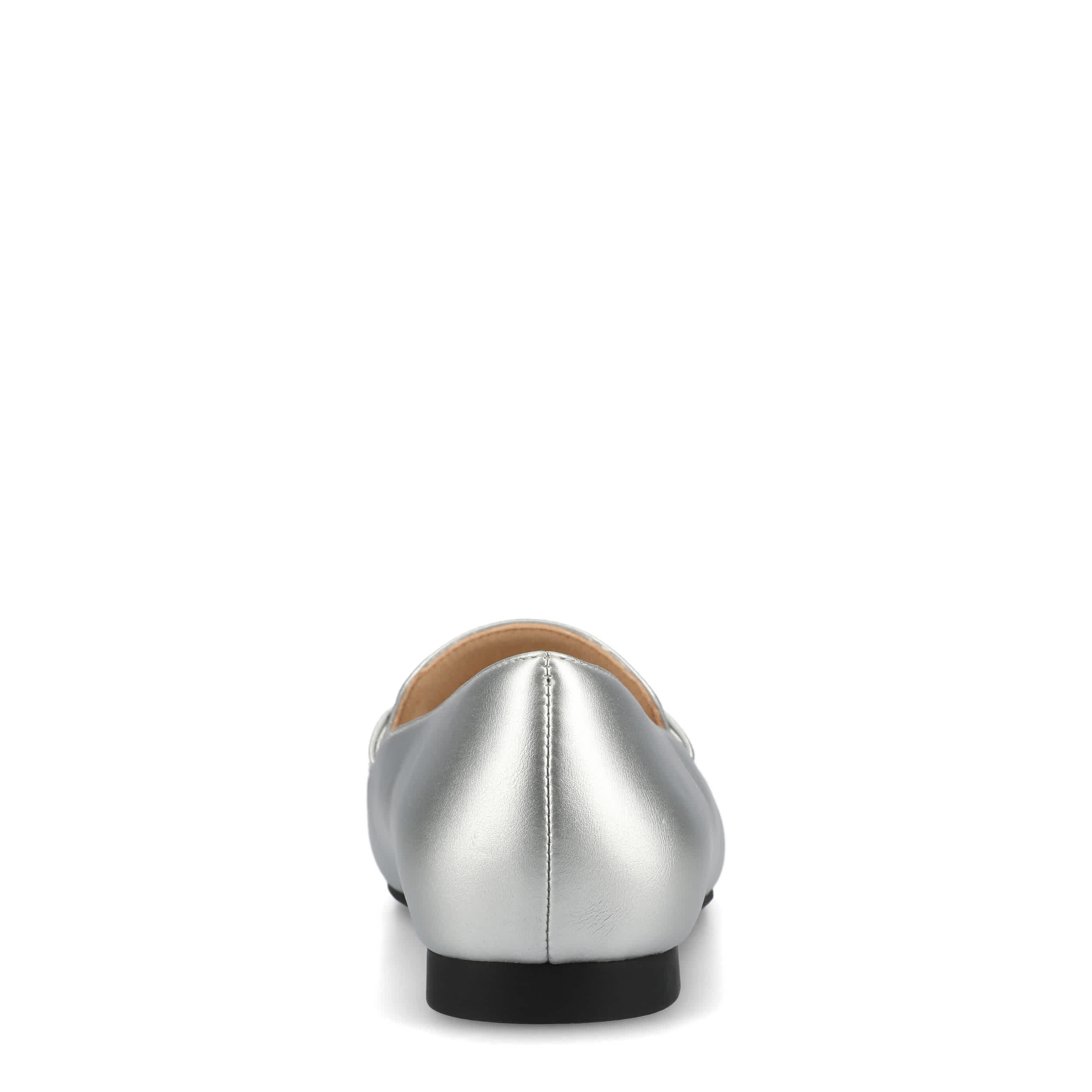 JOURNEE COLLECTION-WOMENS WRENN LOAFER-SILVER & 