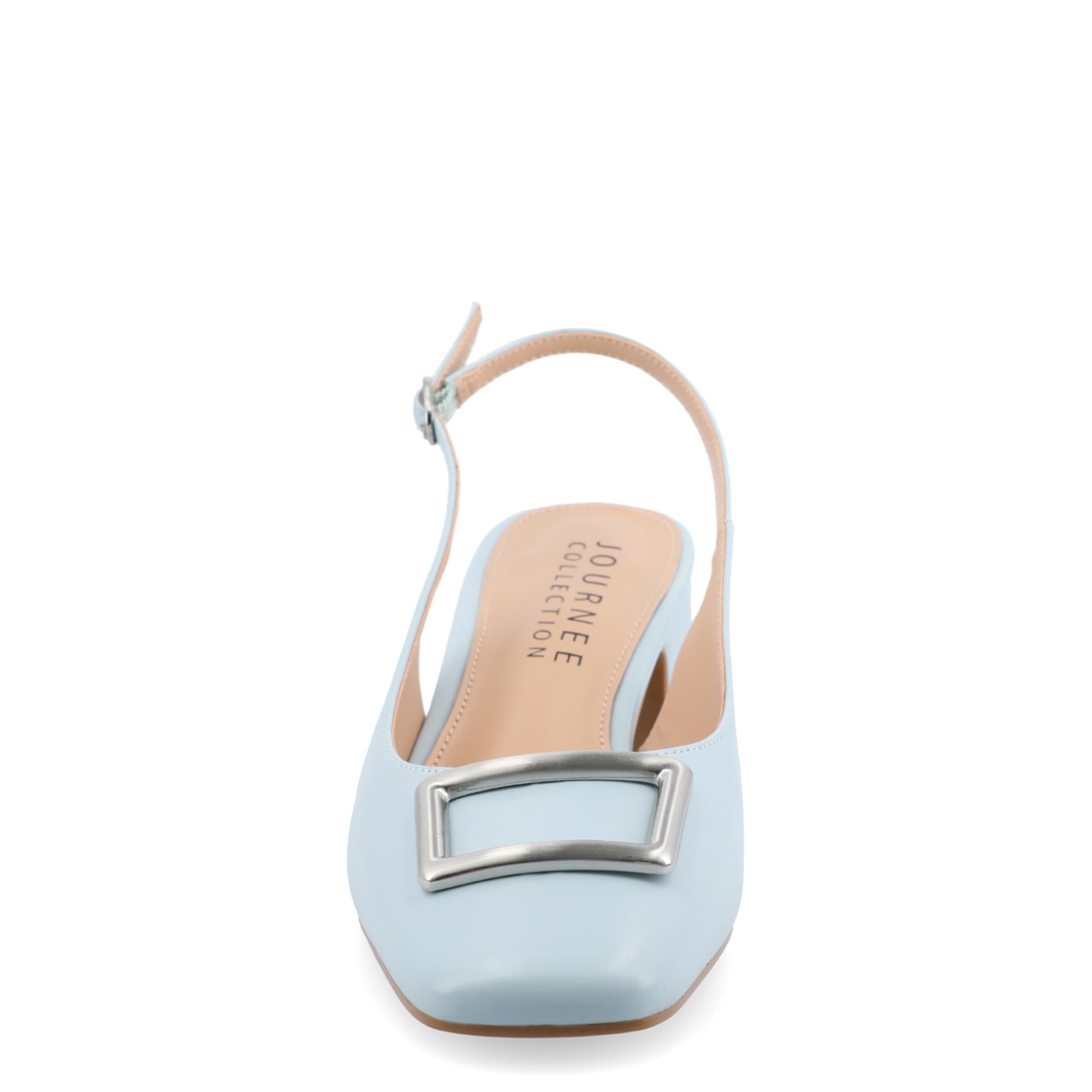 JOURNEE COLLECTION-WOMENS EVERLEE PUMP-PALE BLUE & 