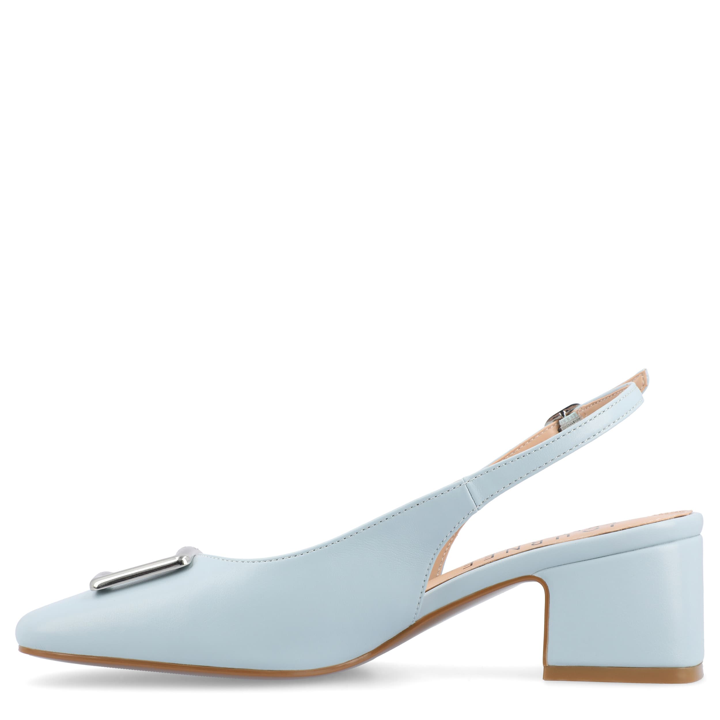 JOURNEE COLLECTION-WOMENS EVERLEE PUMP-PALE BLUE & 