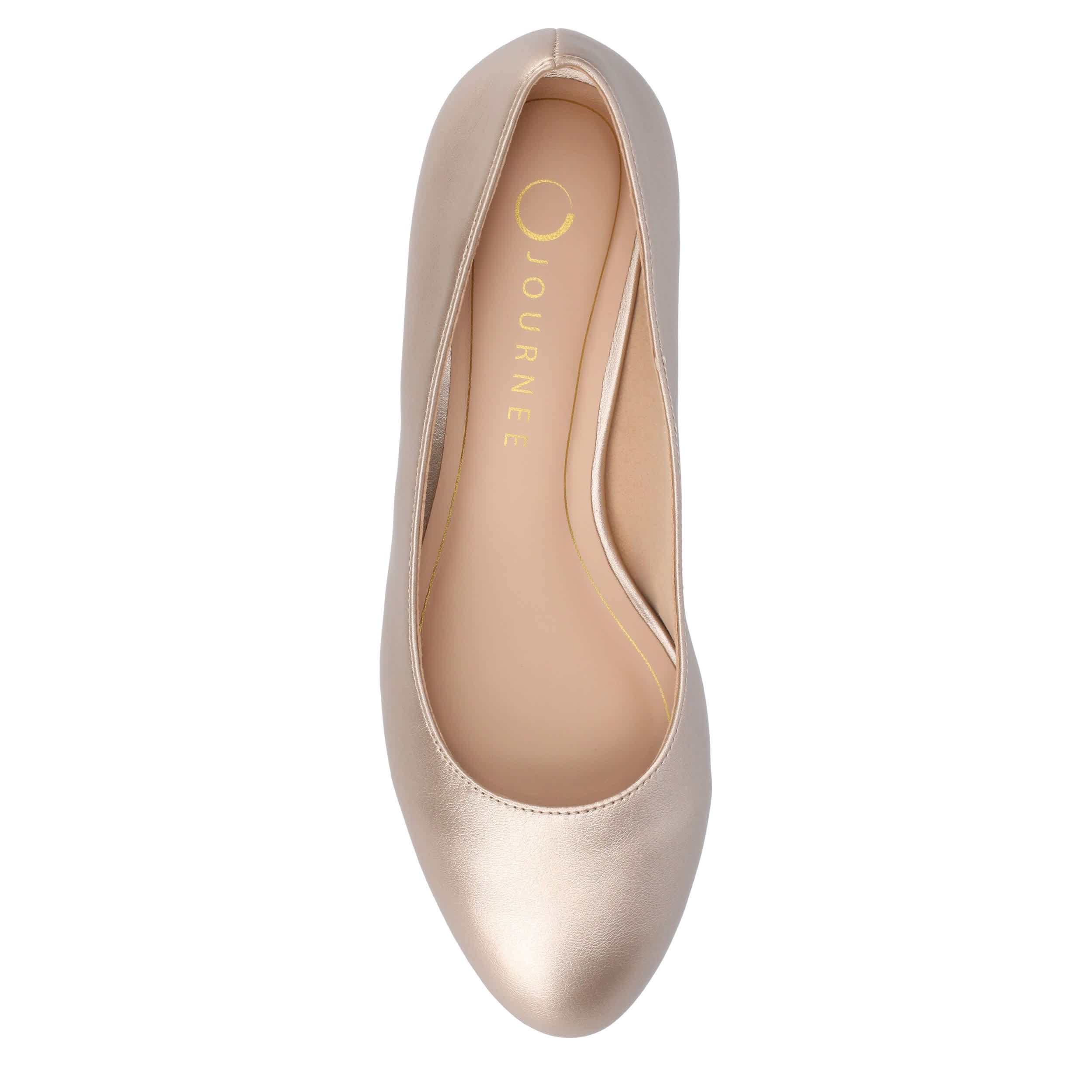 JOURNEE COLLECTION-WOMENS SAAR II PUMP-CHAMPAGNE & 