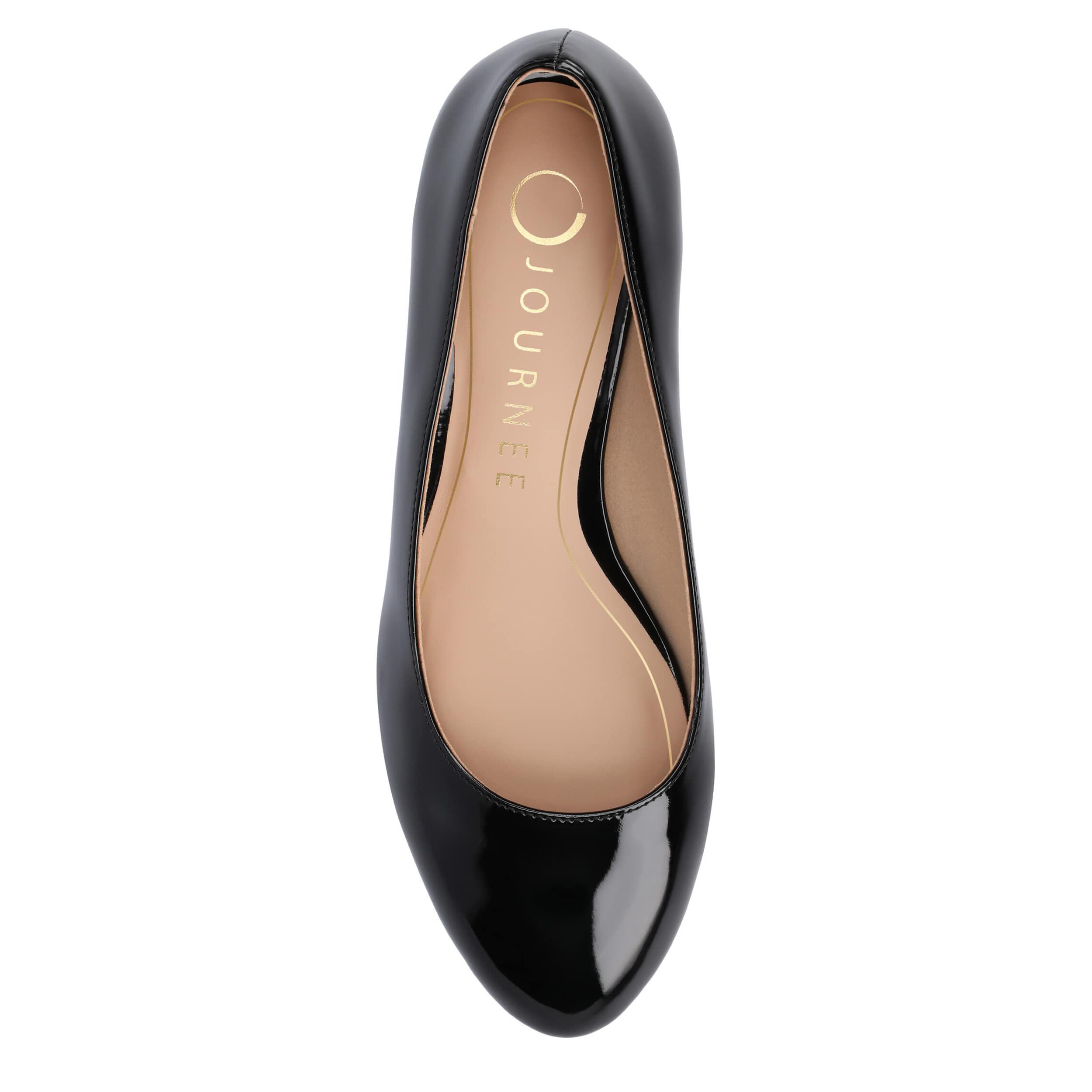 JOURNEE COLLECTION-WOMENS SAAR II PUMP-BLACK & 