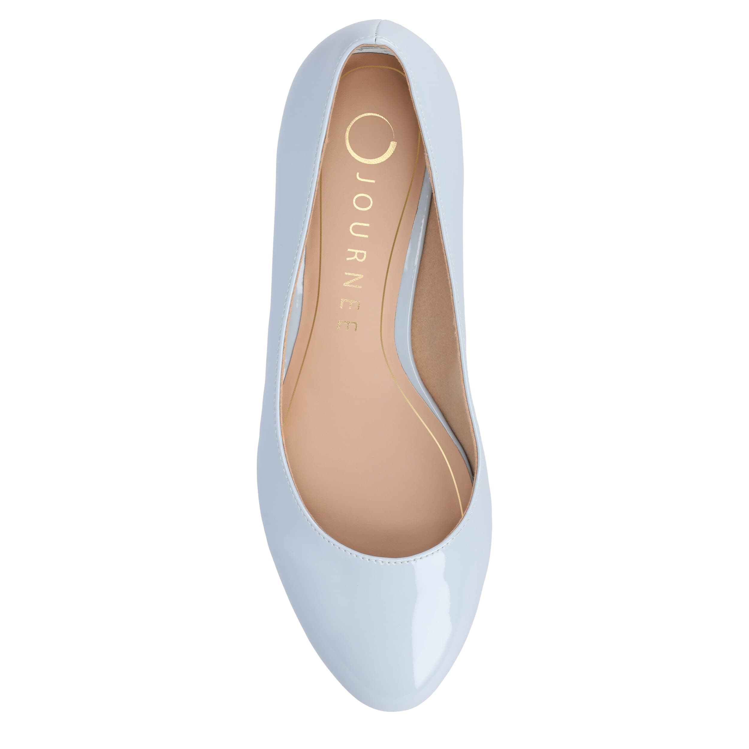 JOURNEE COLLECTION-WOMENS SAAR II PUMP-PALE BLUE & 