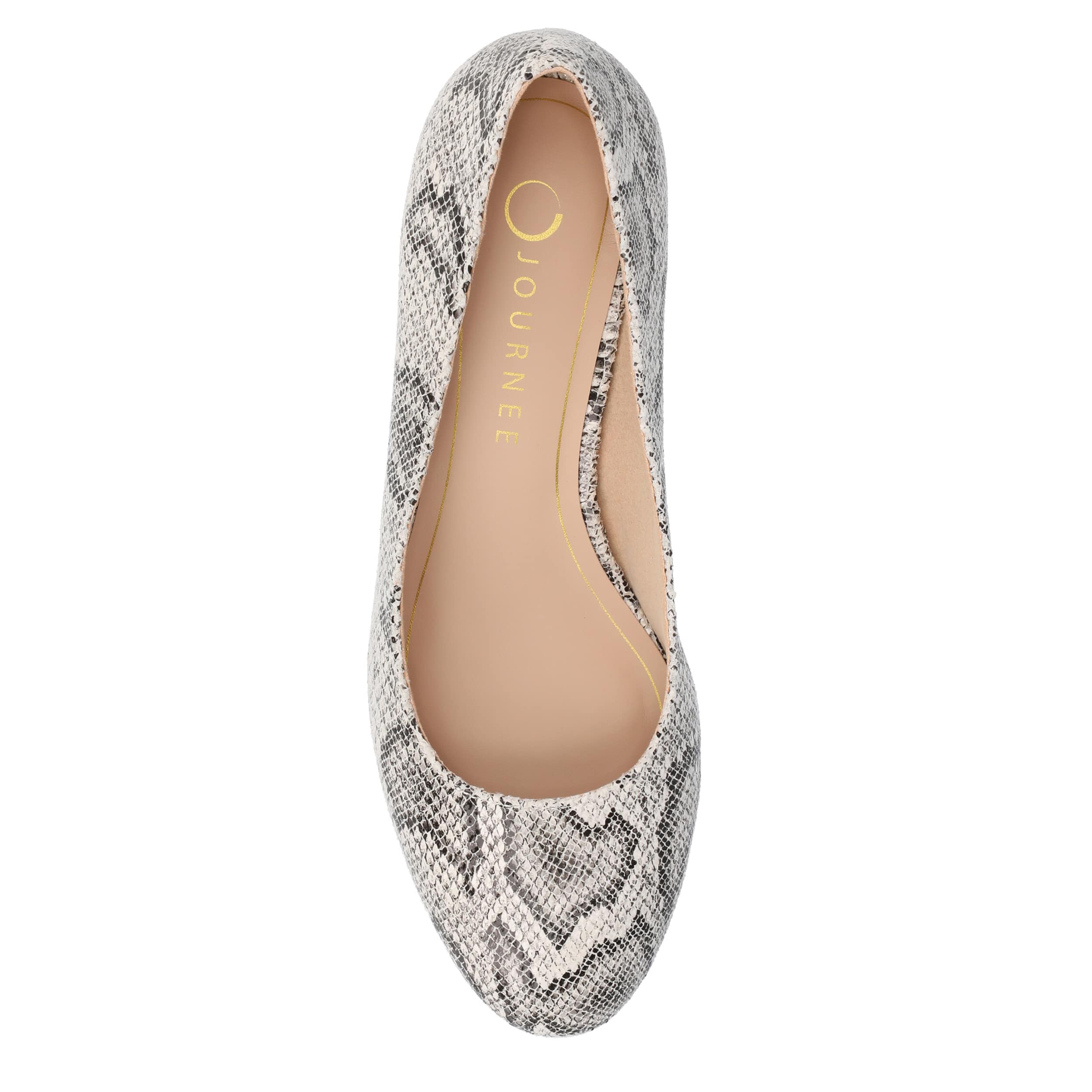 JOURNEE COLLECTION-WOMENS SAAR II PUMP-SNAKE & 