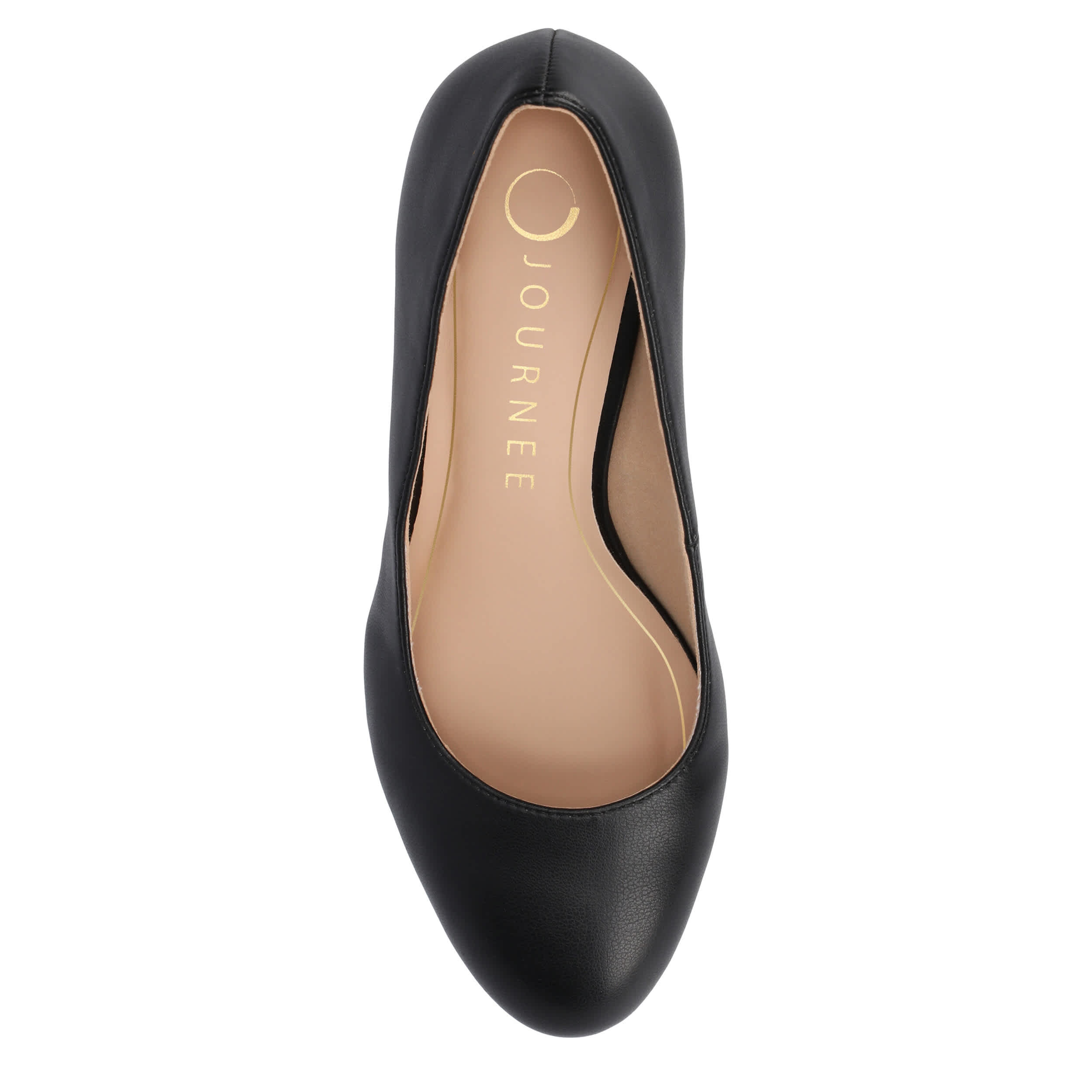 JOURNEE COLLECTION-WOMENS SERAPHINA PUMP-BLACK & 
