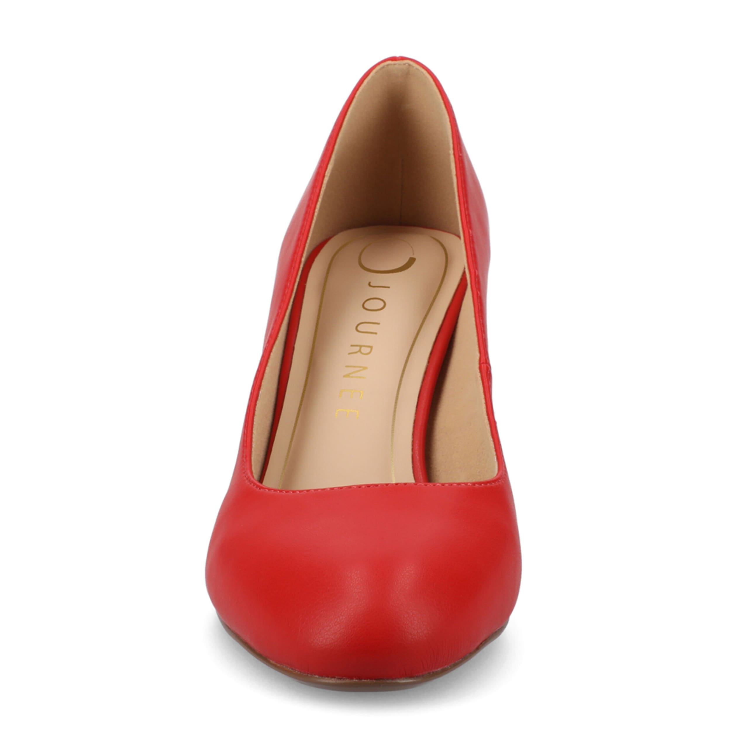 JOURNEE COLLECTION-WOMENS SERAPHINA PUMP-RED & 