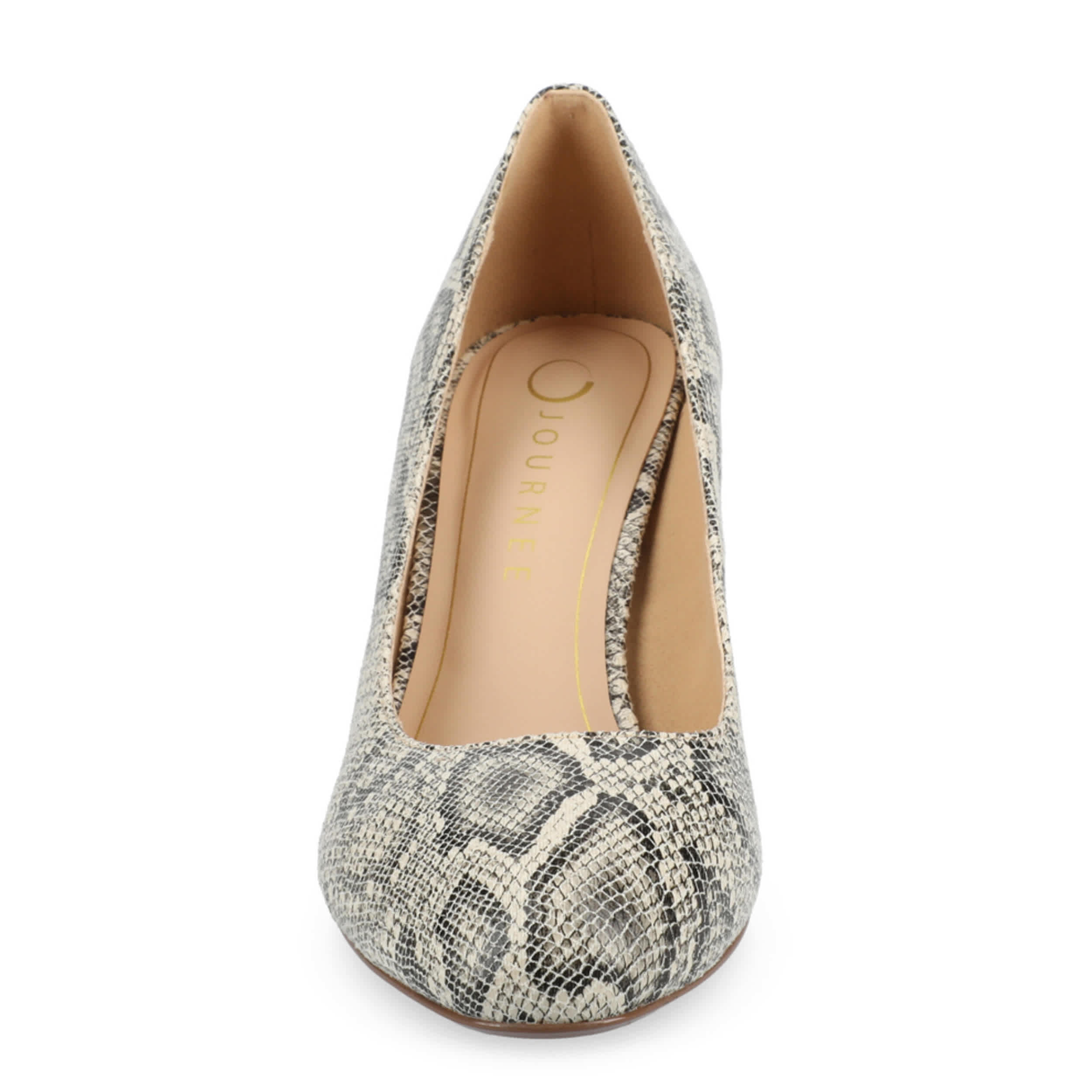 JOURNEE COLLECTION-WOMENS SERAPHINA PUMP-SNAKE & 