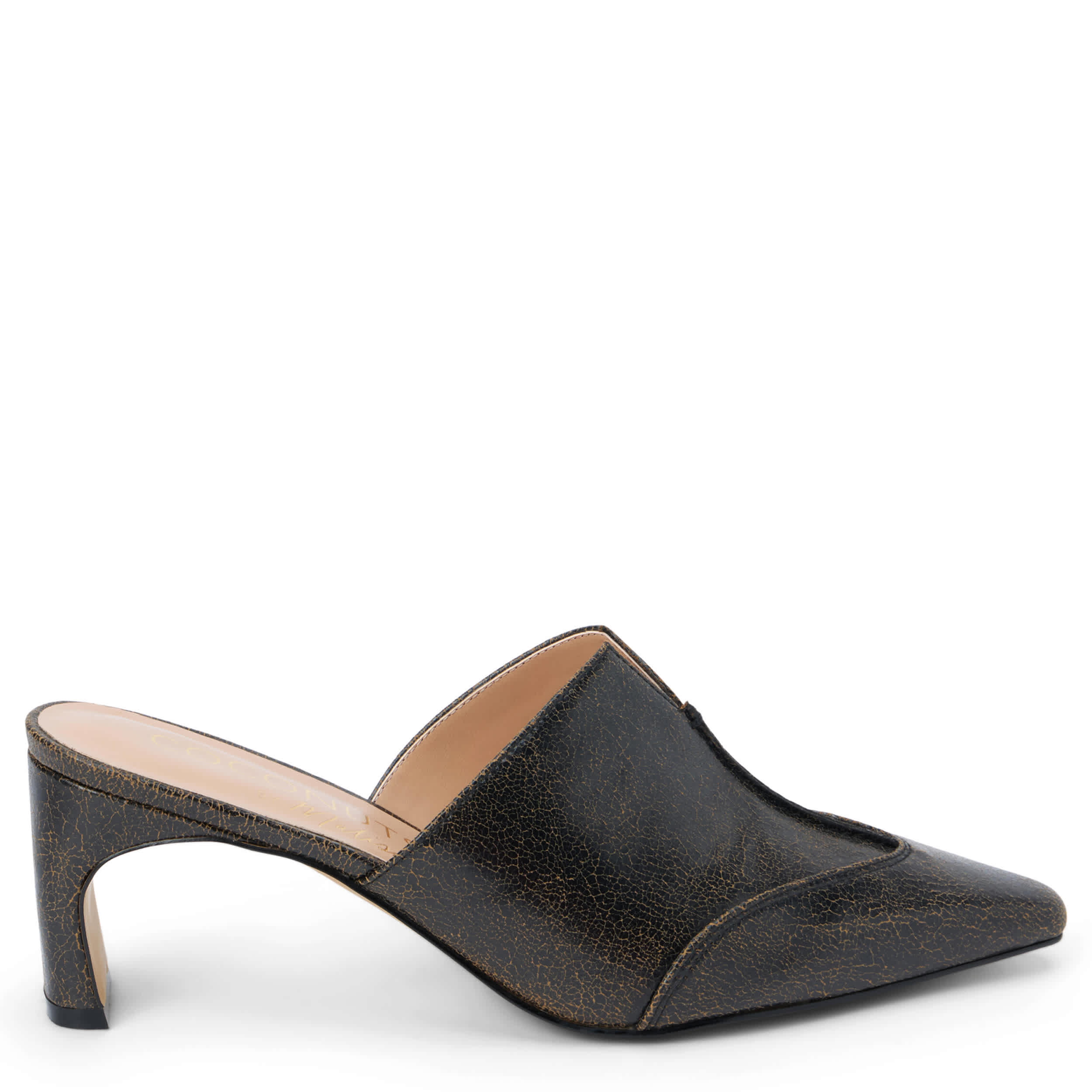 COCONUTS-WOMENS CRAWFORD PUMP MULE-BLACK & 