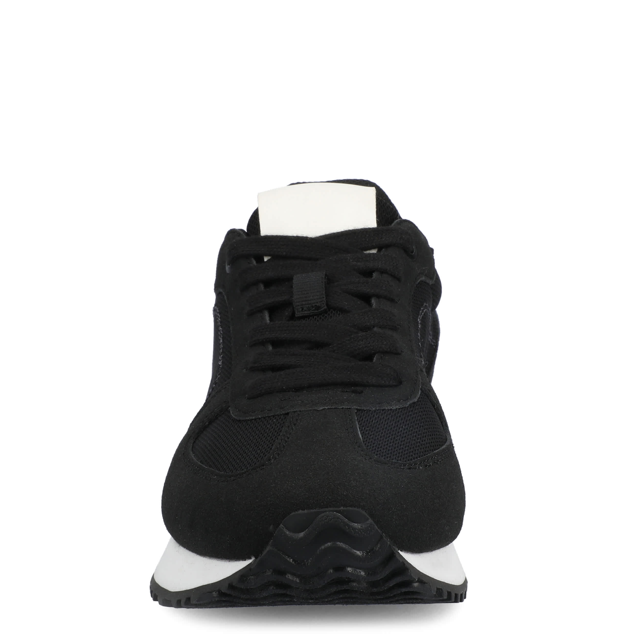 JOURNEE COLLECTION-WOMENS FLOW SNEAKER-BLACK & 