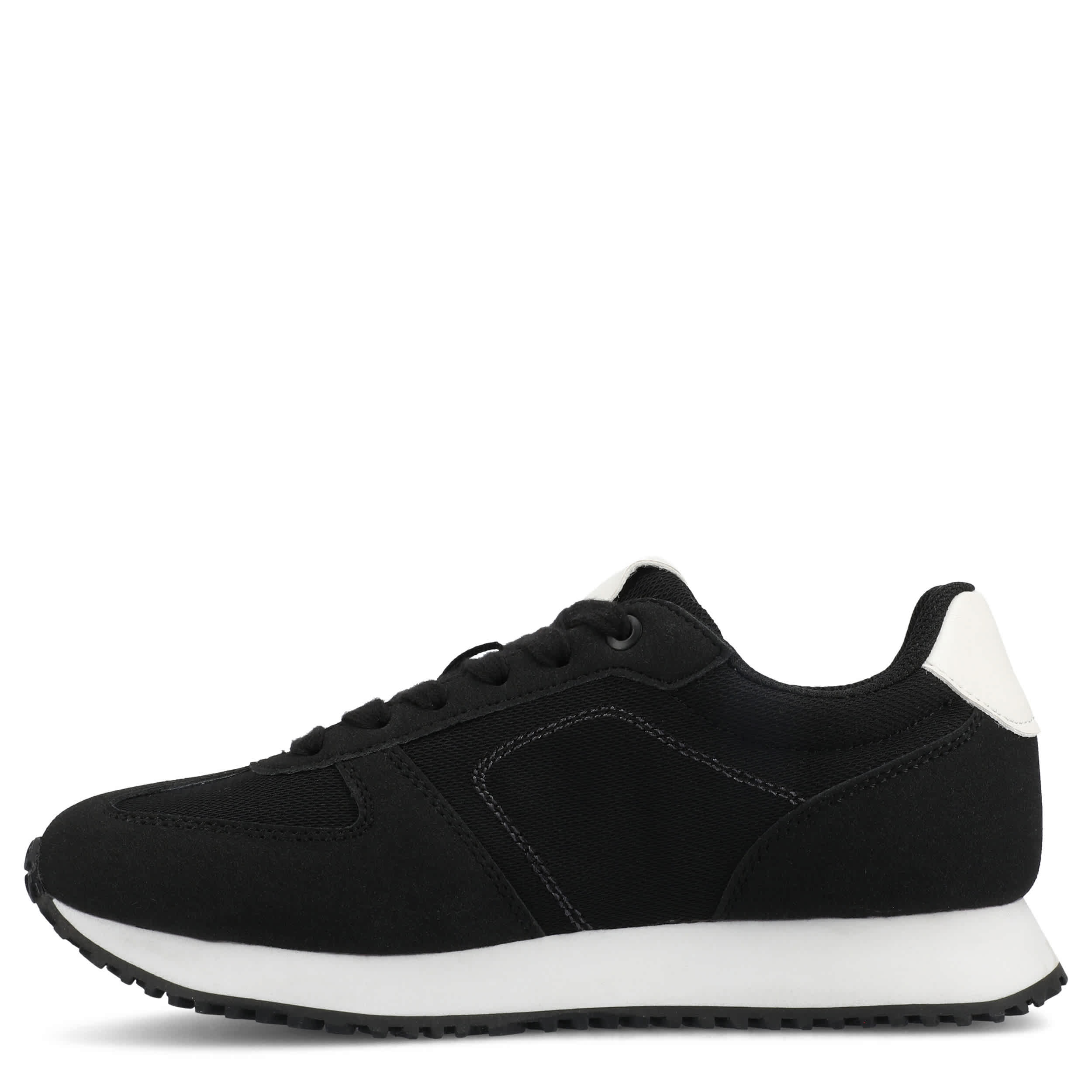 JOURNEE COLLECTION-WOMENS FLOW SNEAKER-BLACK & 