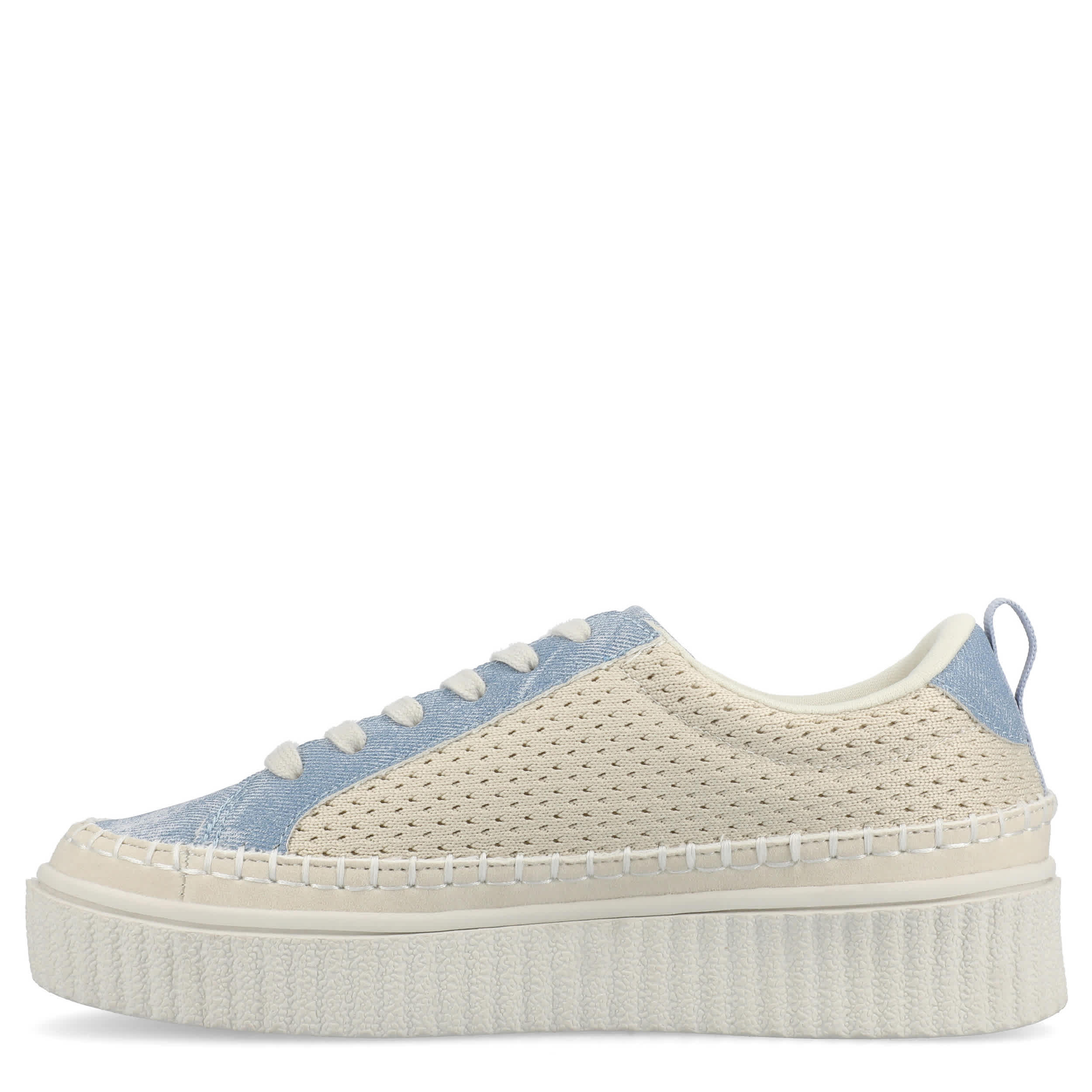 JOURNEE COLLECTION-WOMENS PAZEY SNEAKER-DENIM & 