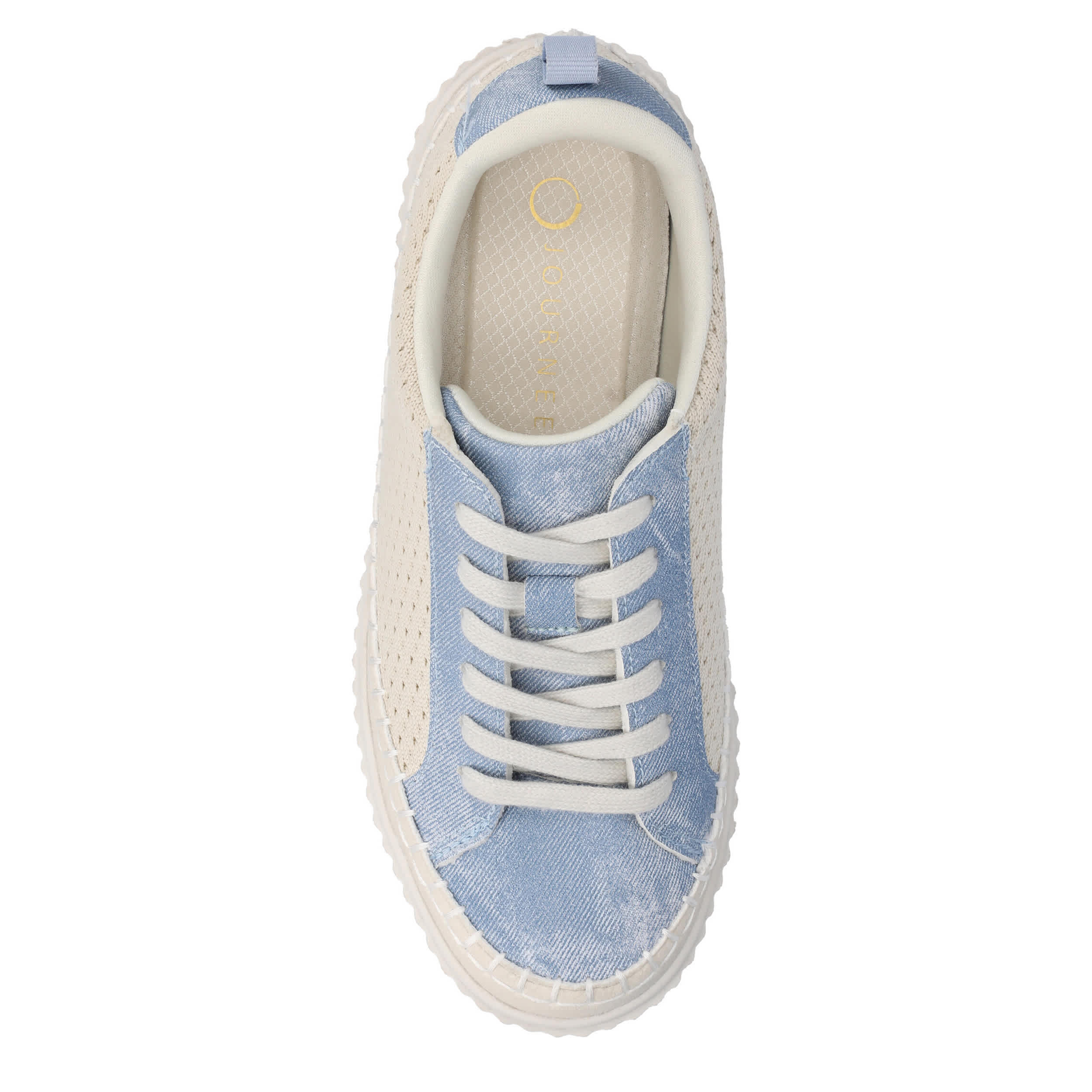 JOURNEE COLLECTION-WOMENS PAZEY SNEAKER-DENIM & 
