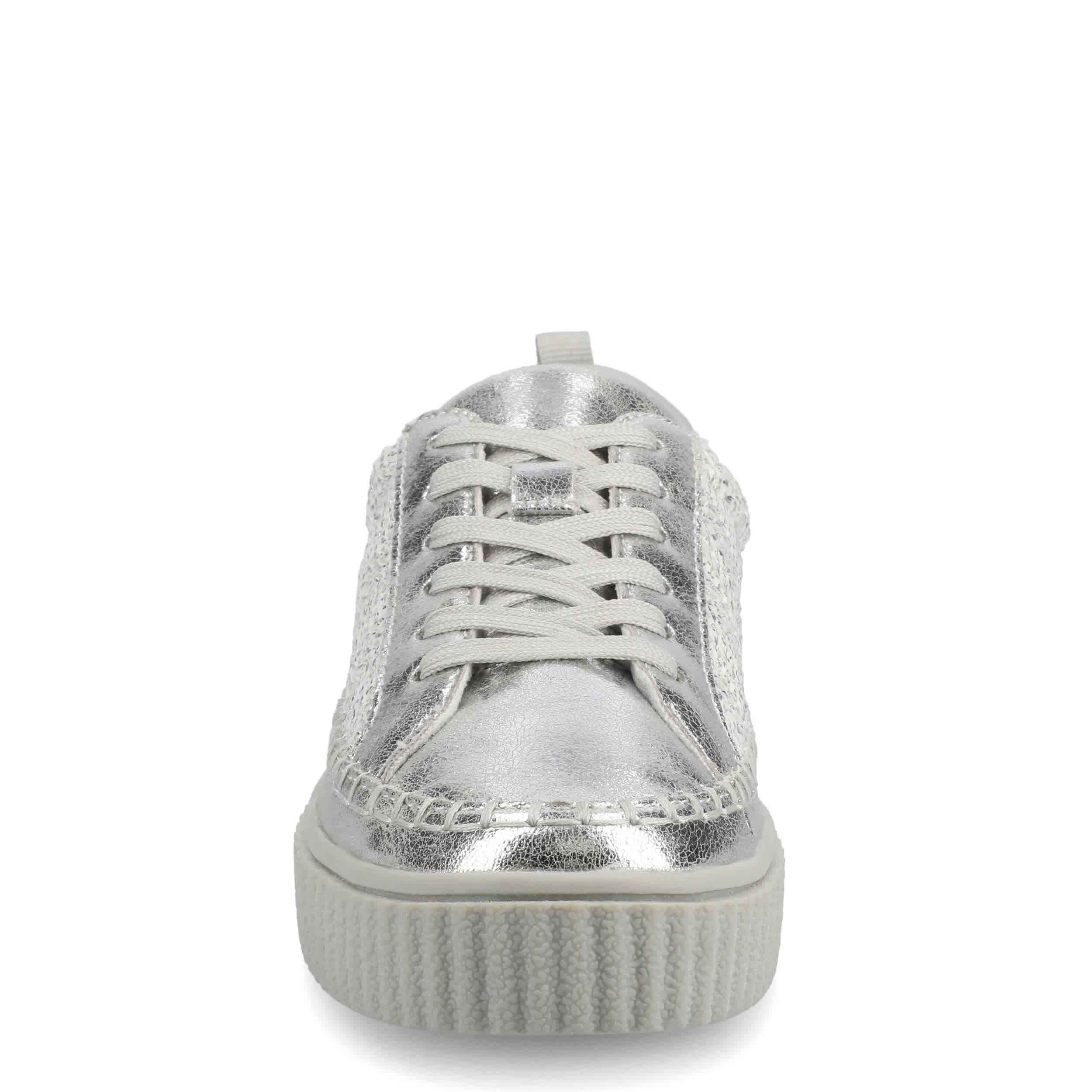 JOURNEE COLLECTION-WOMENS PAZEY SNEAKER-SILVER & 