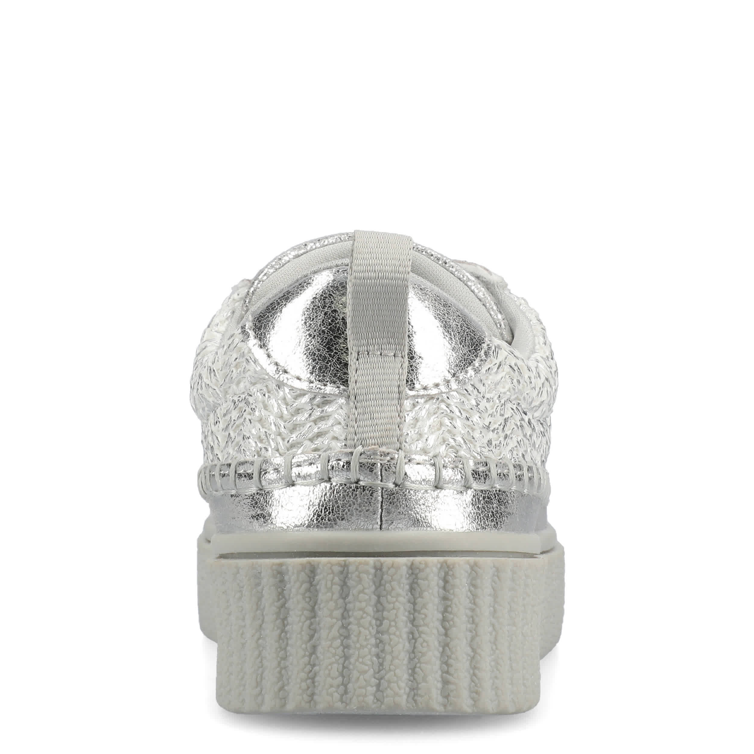 JOURNEE COLLECTION-WOMENS PAZEY SNEAKER-SILVER & 