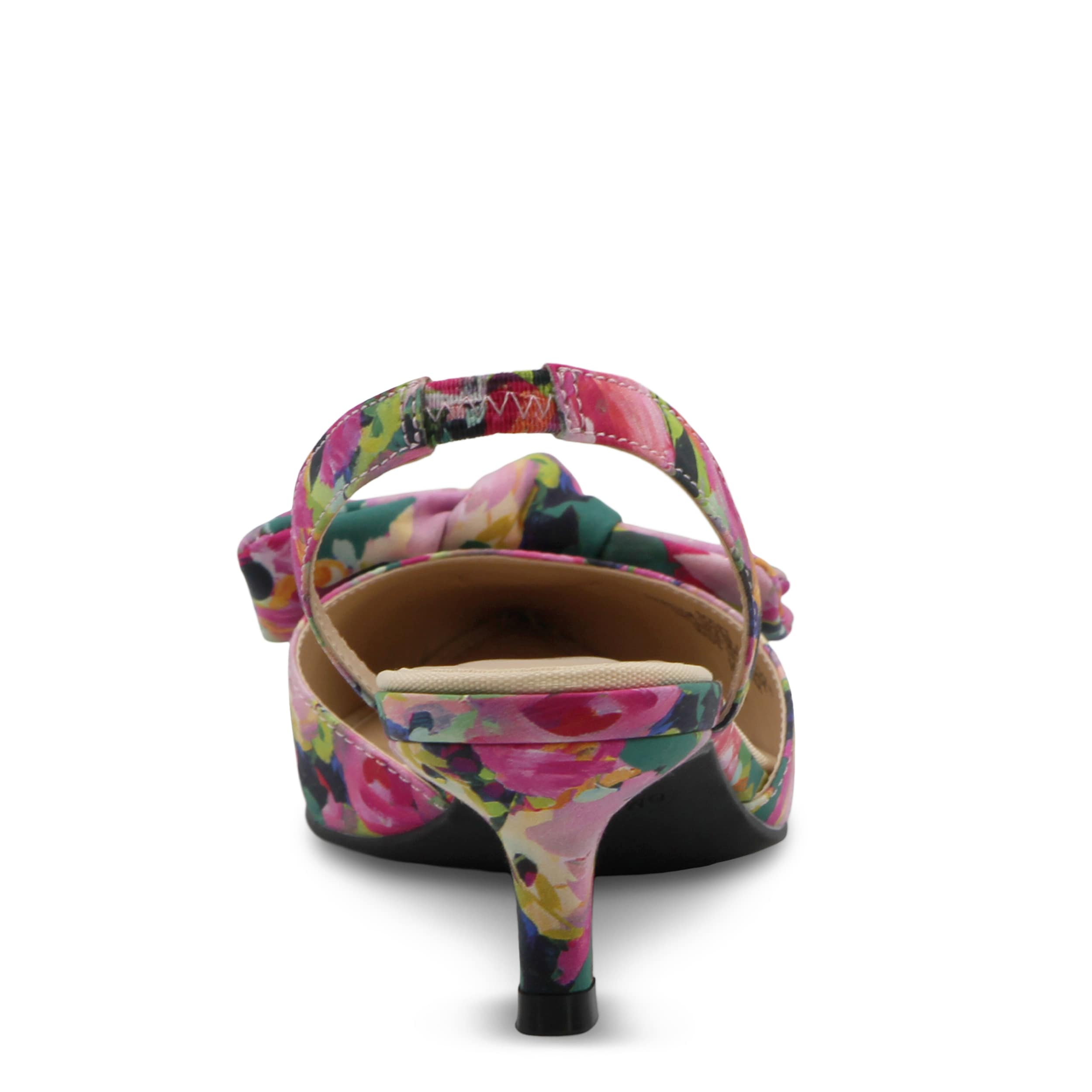 ADRIENNE VITTADINI-WOMENS SOUPY PUMP-FLORAL & MULTICOLOR