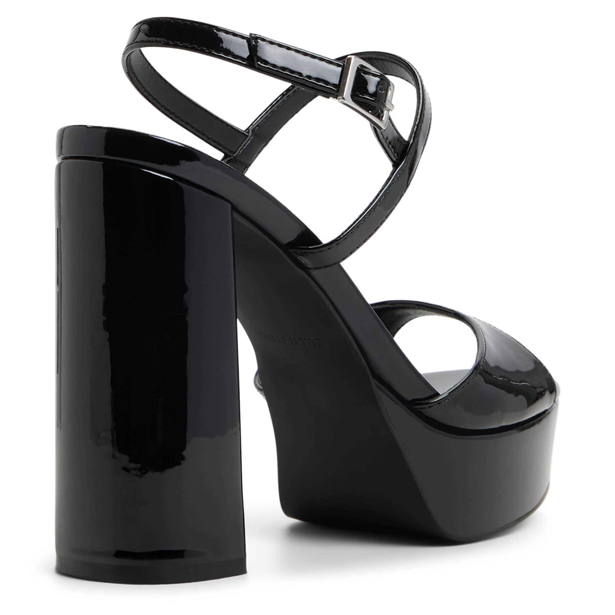 Call It Spring-WOMENS FIERCEE SANDAL-BLACK & 