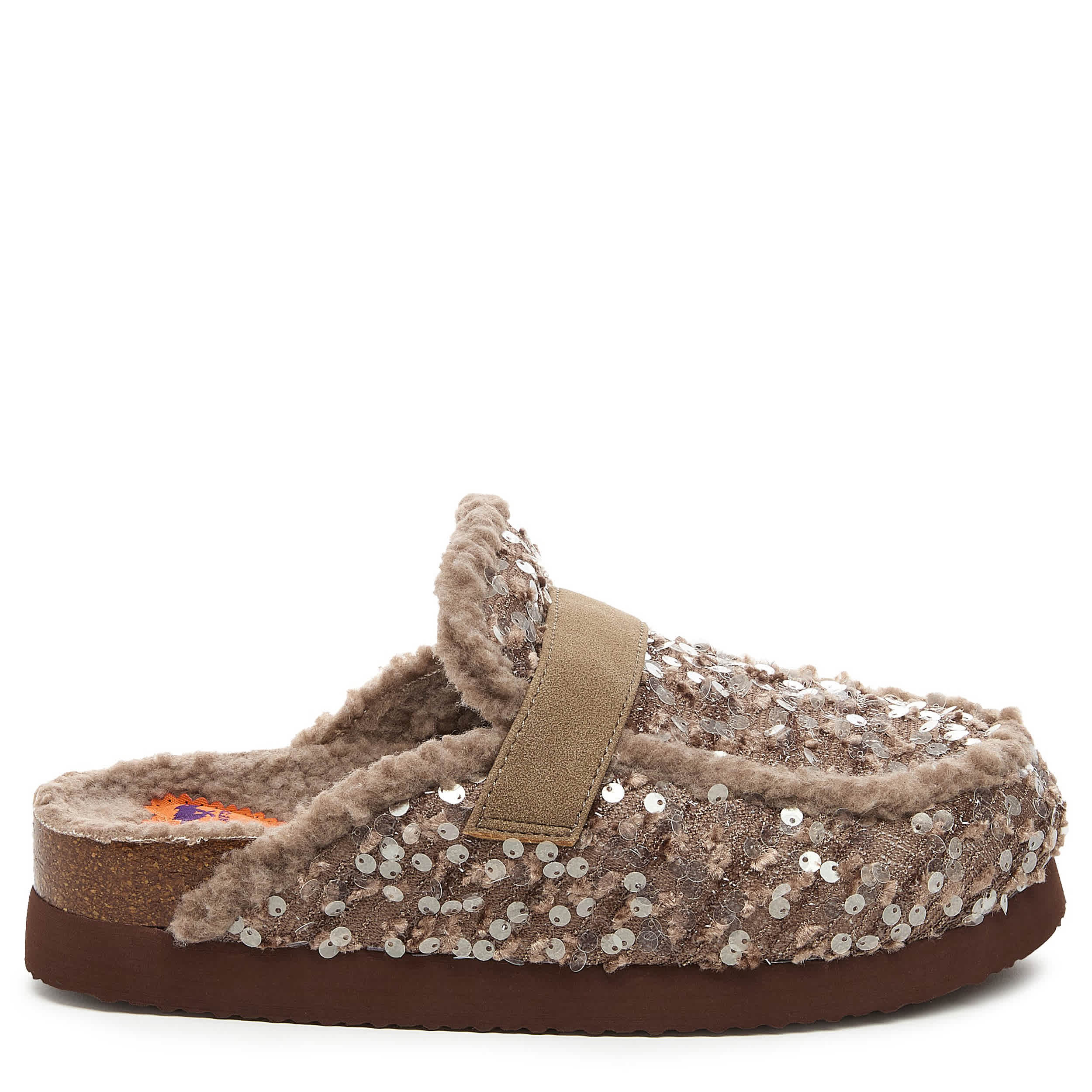 ROCKET DOG-WOMENS ARCTIC CLOG-BROWN & 