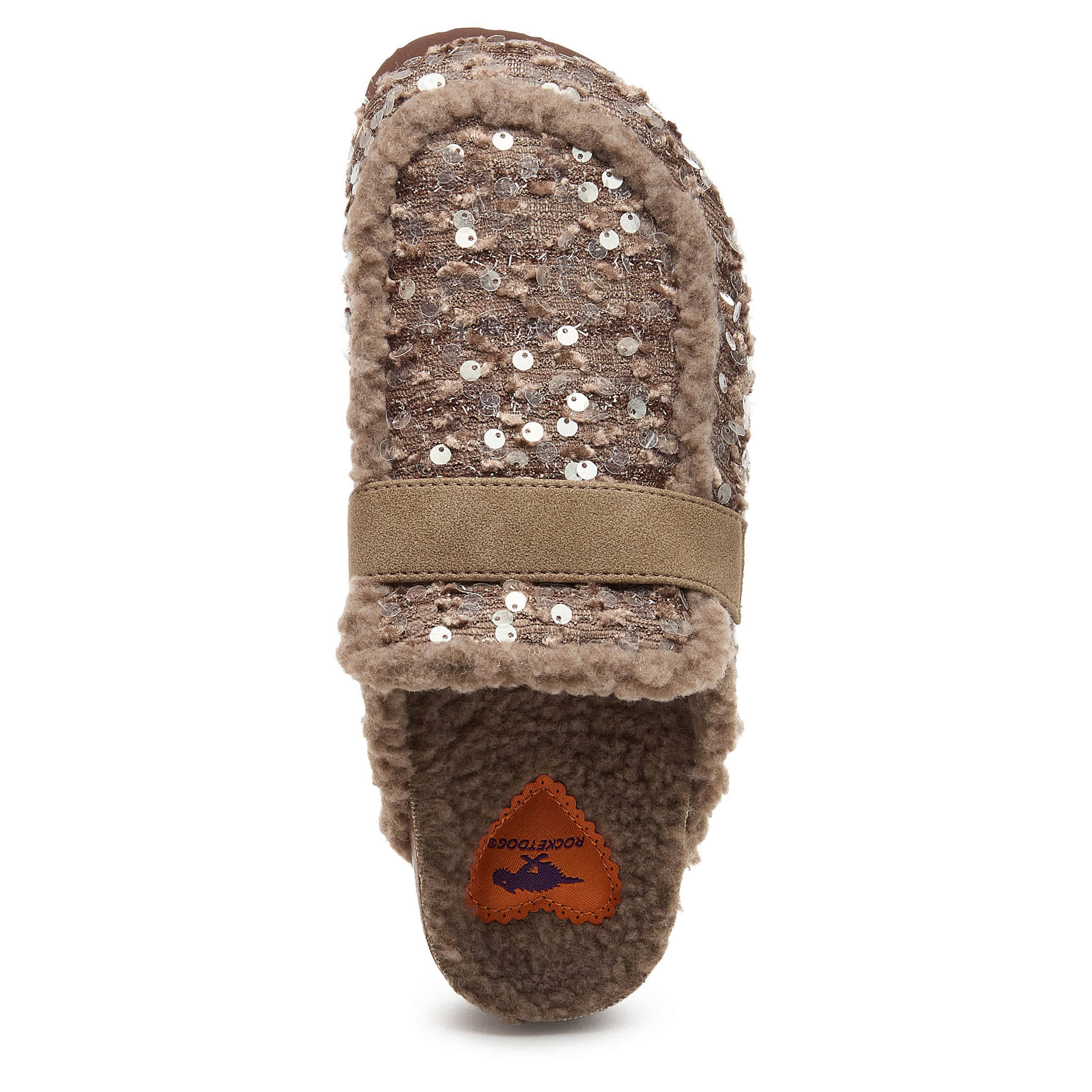 ROCKET DOG-WOMENS ARCTIC CLOG-BROWN & 