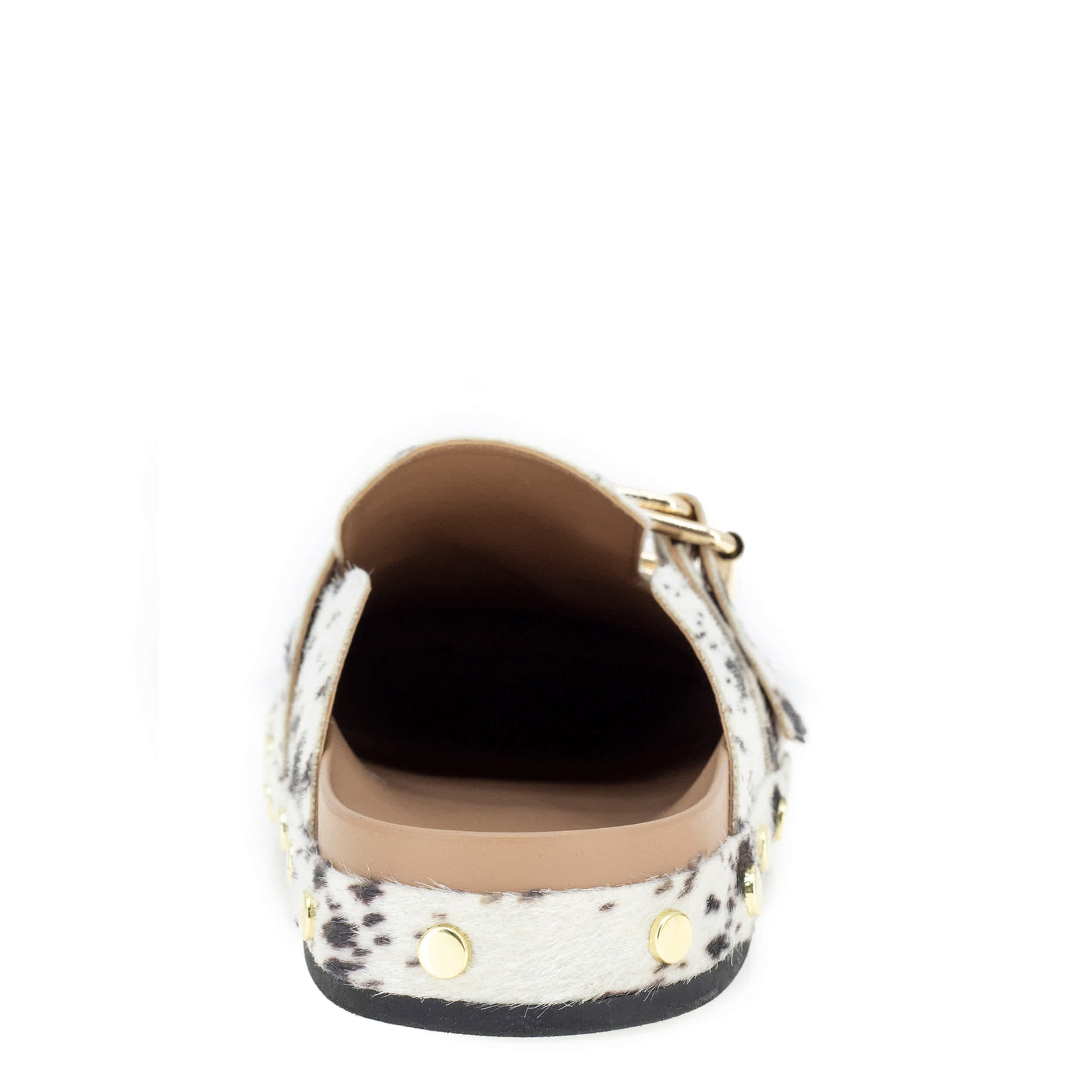 BCBG GENERATION-WOMENS HAISLEY CLOG-WHITE & BLACK