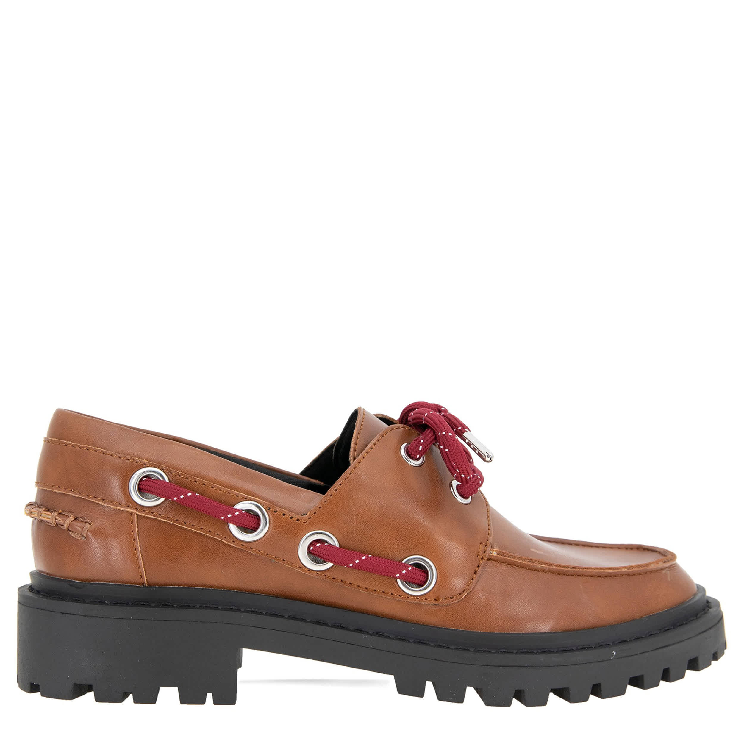 BCBGeneration-WOMENS LADONNA BOAT SHOE-RUST & 