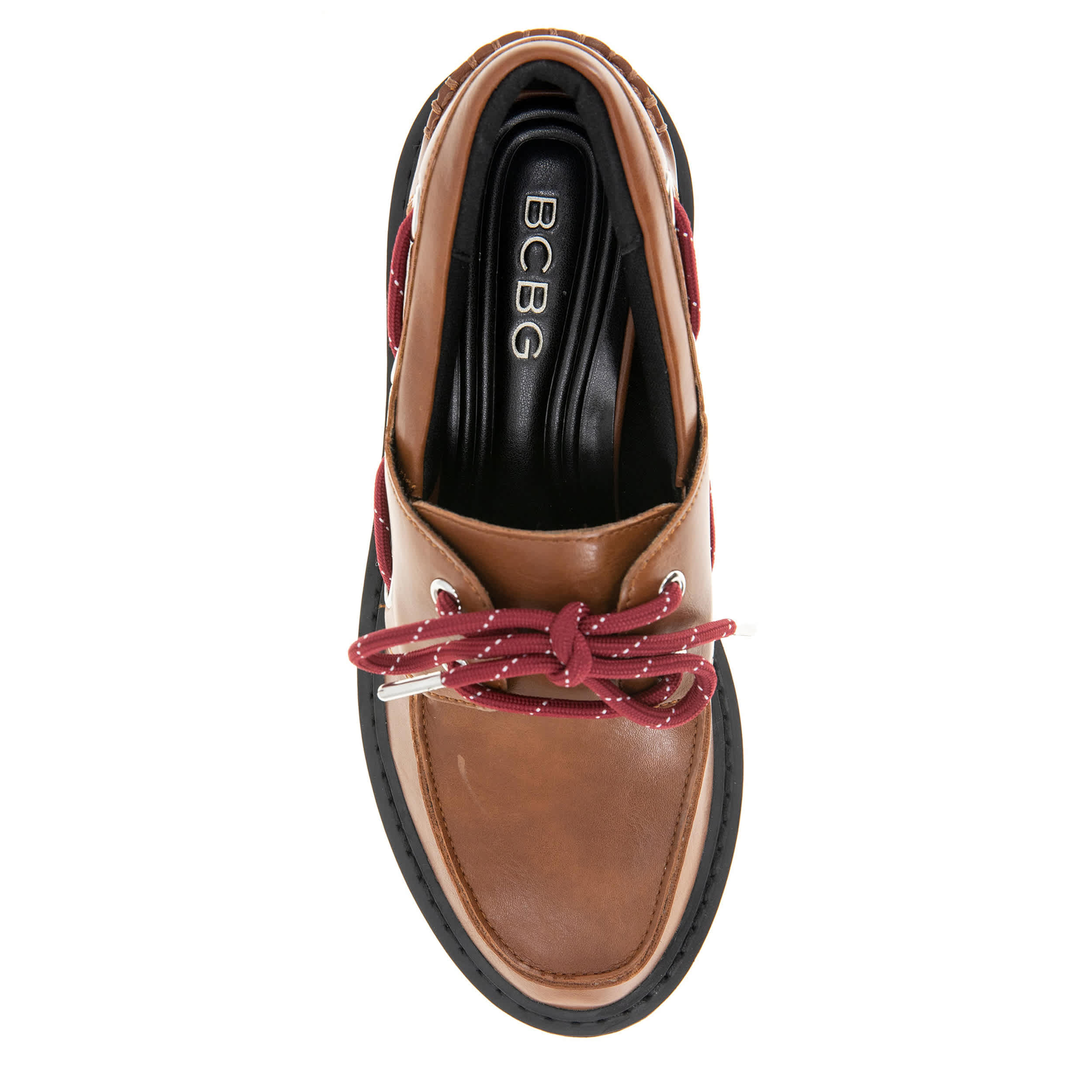 BCBGeneration-WOMENS LADONNA BOAT SHOE-RUST & 