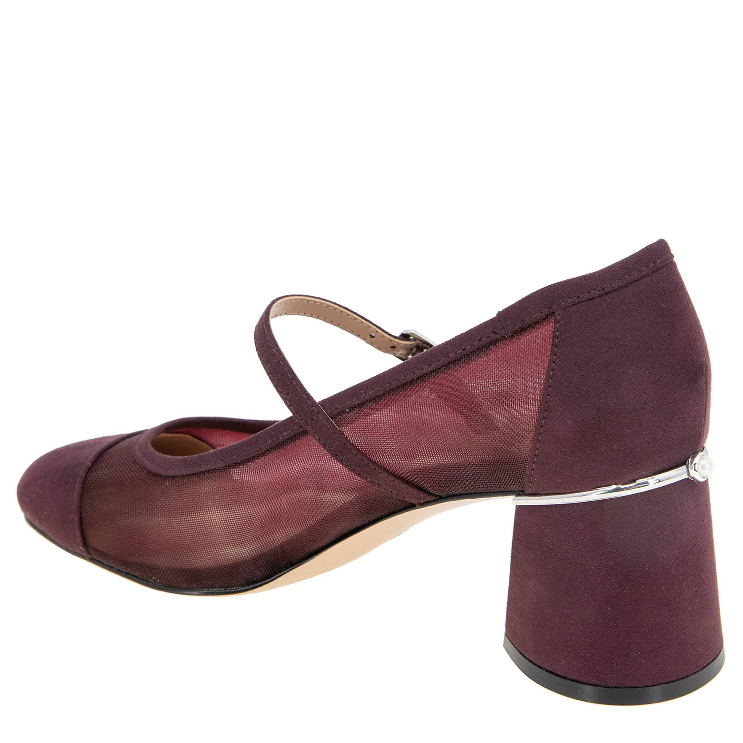 BCBG GENERATION-WOMENS MILLIE PUMP-DARK RED & 
