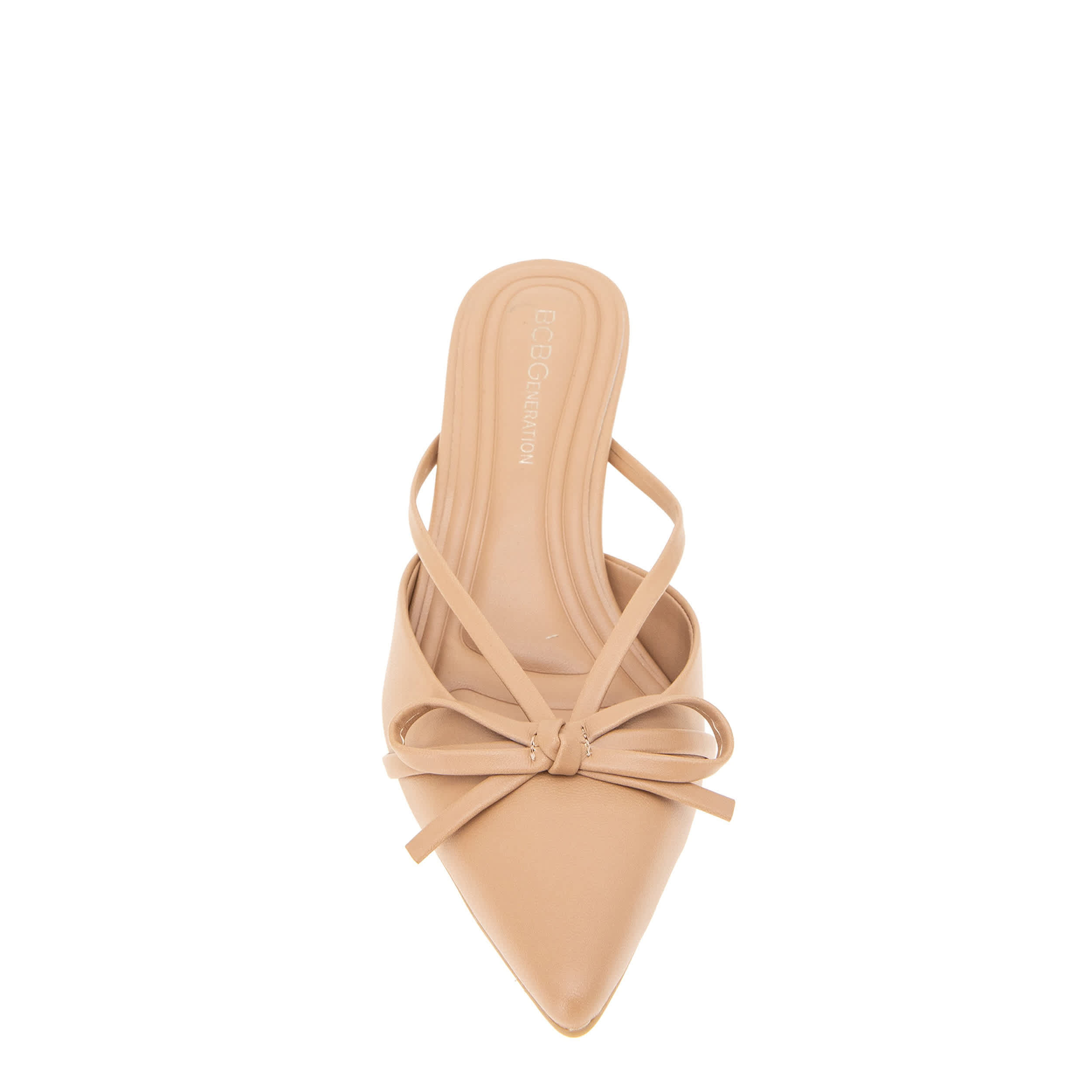 BCBG GENERATION-WOMENS DEEN PUMP-TAN & 