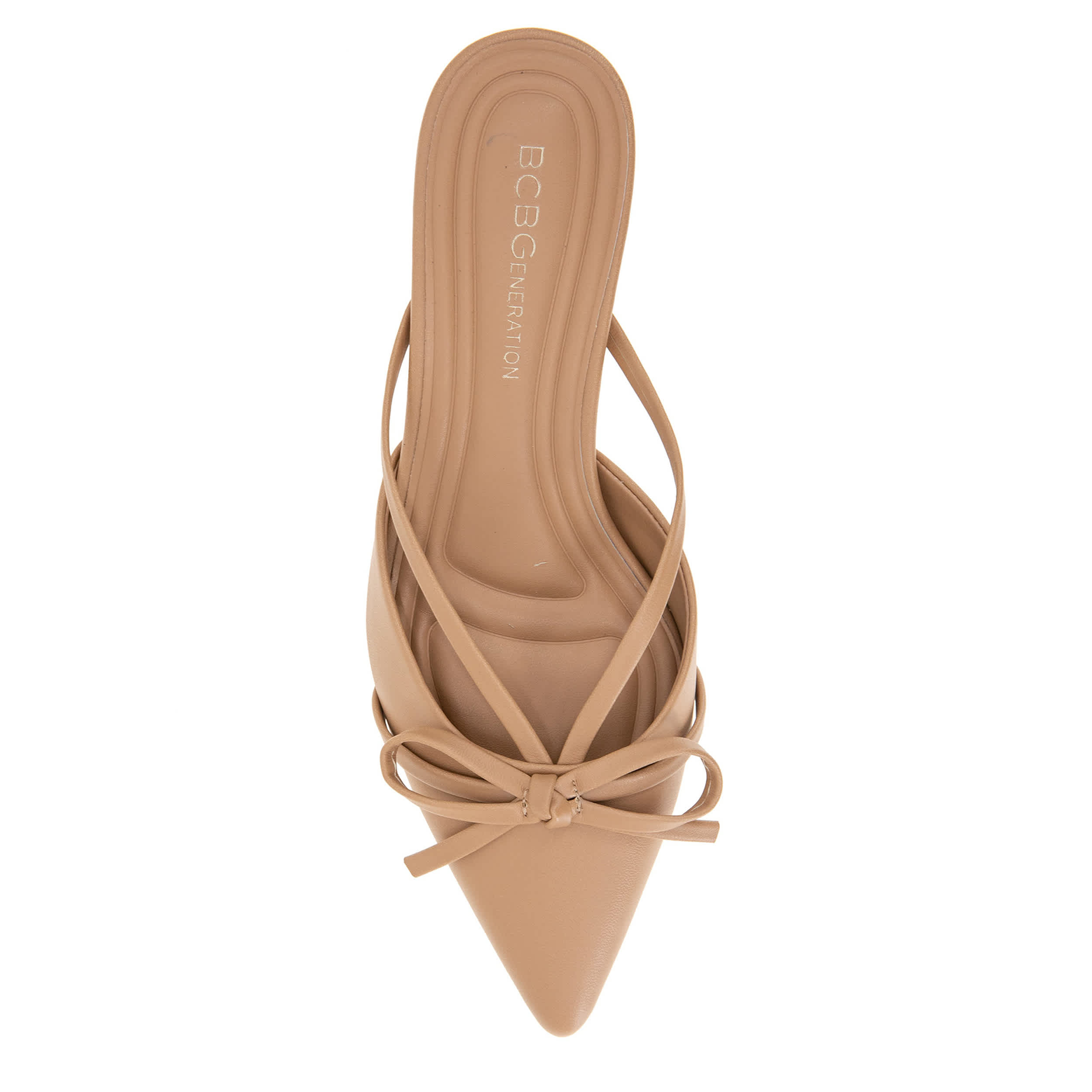 BCBG GENERATION-WOMENS DEEN PUMP-TAN & 