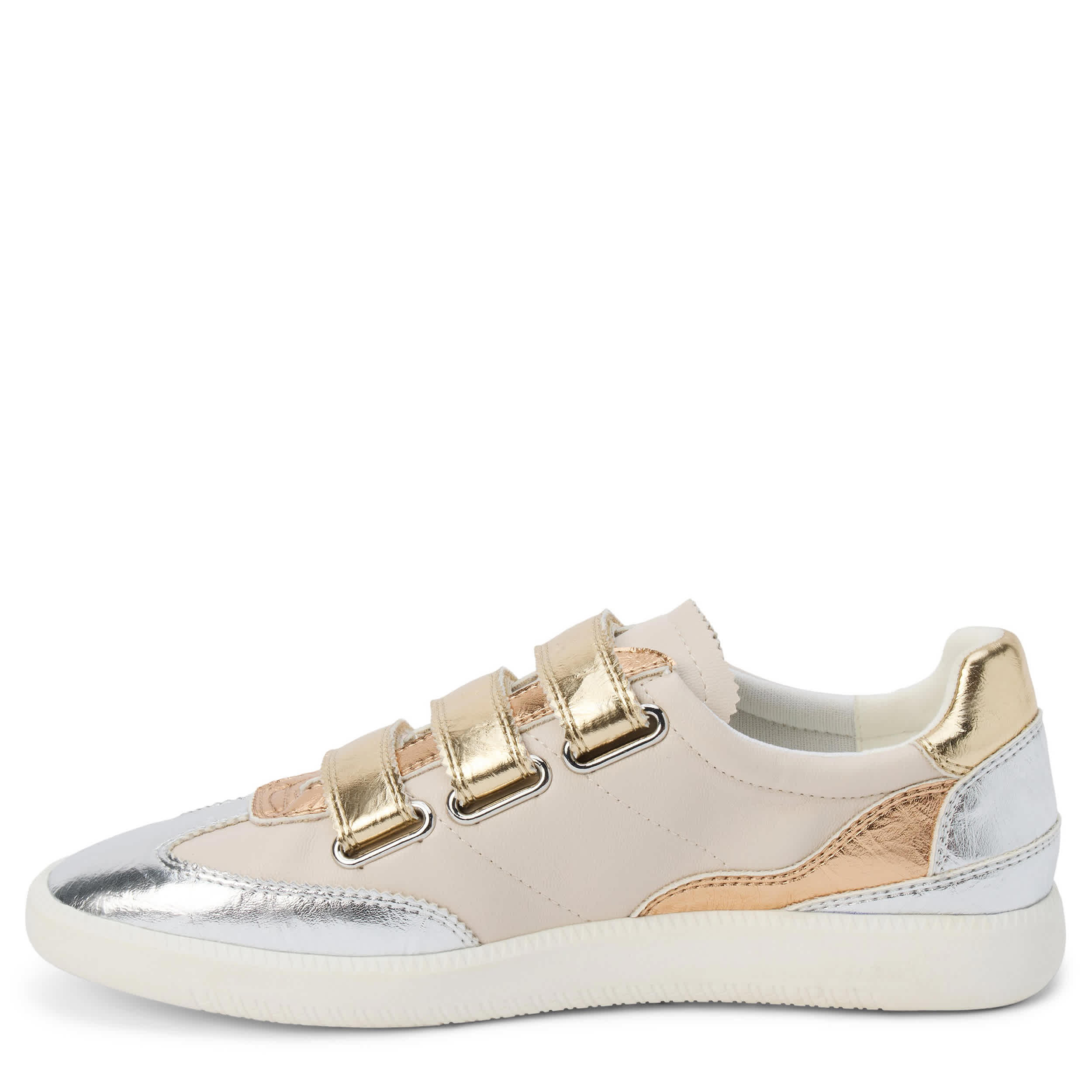 COCONUTS-WOMENS LIZZIE SNEAKER-MED METALLIC & MULTICOLOR