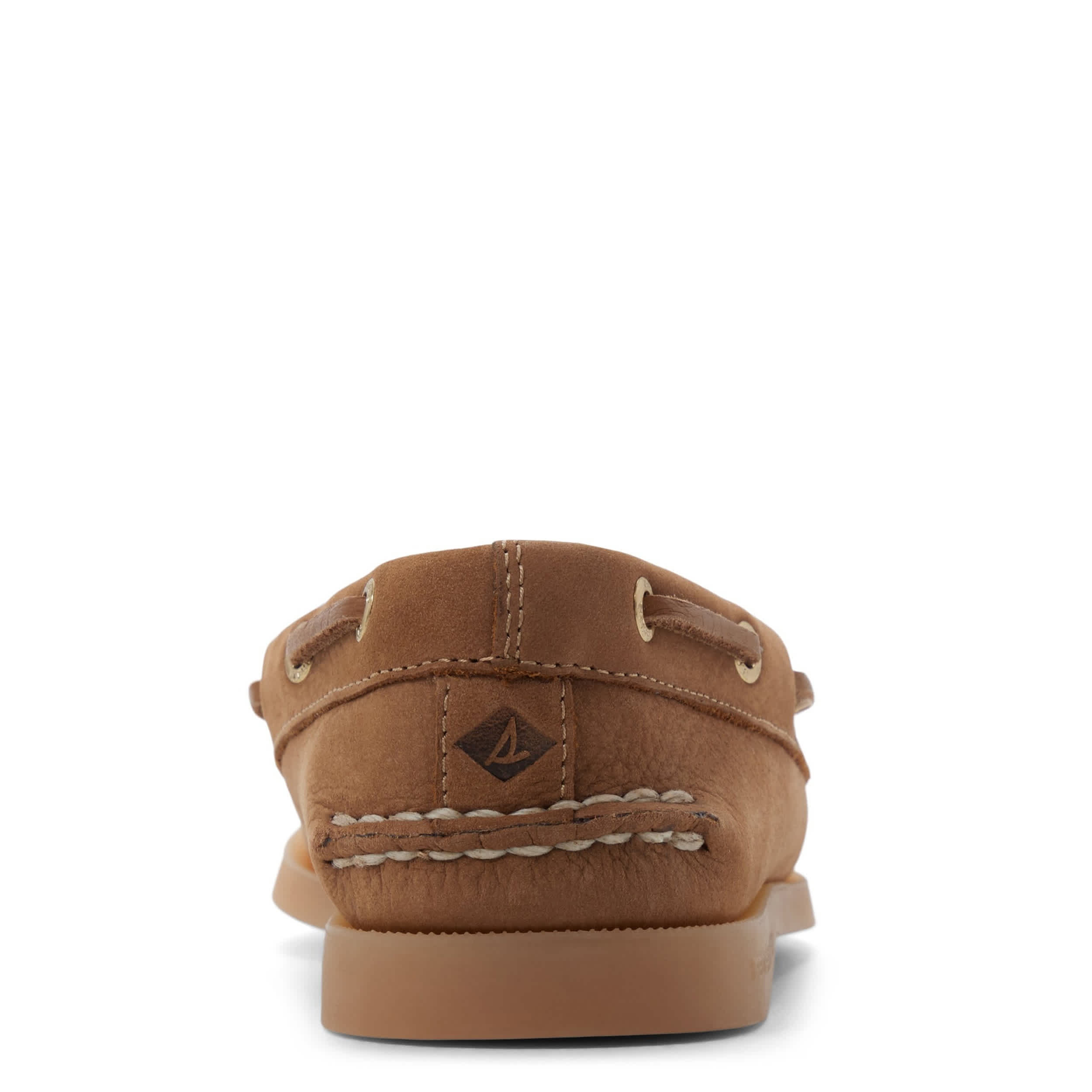 SPERRY-WOMENS A/O 2 EYE BOAT SHOE-TAN & 