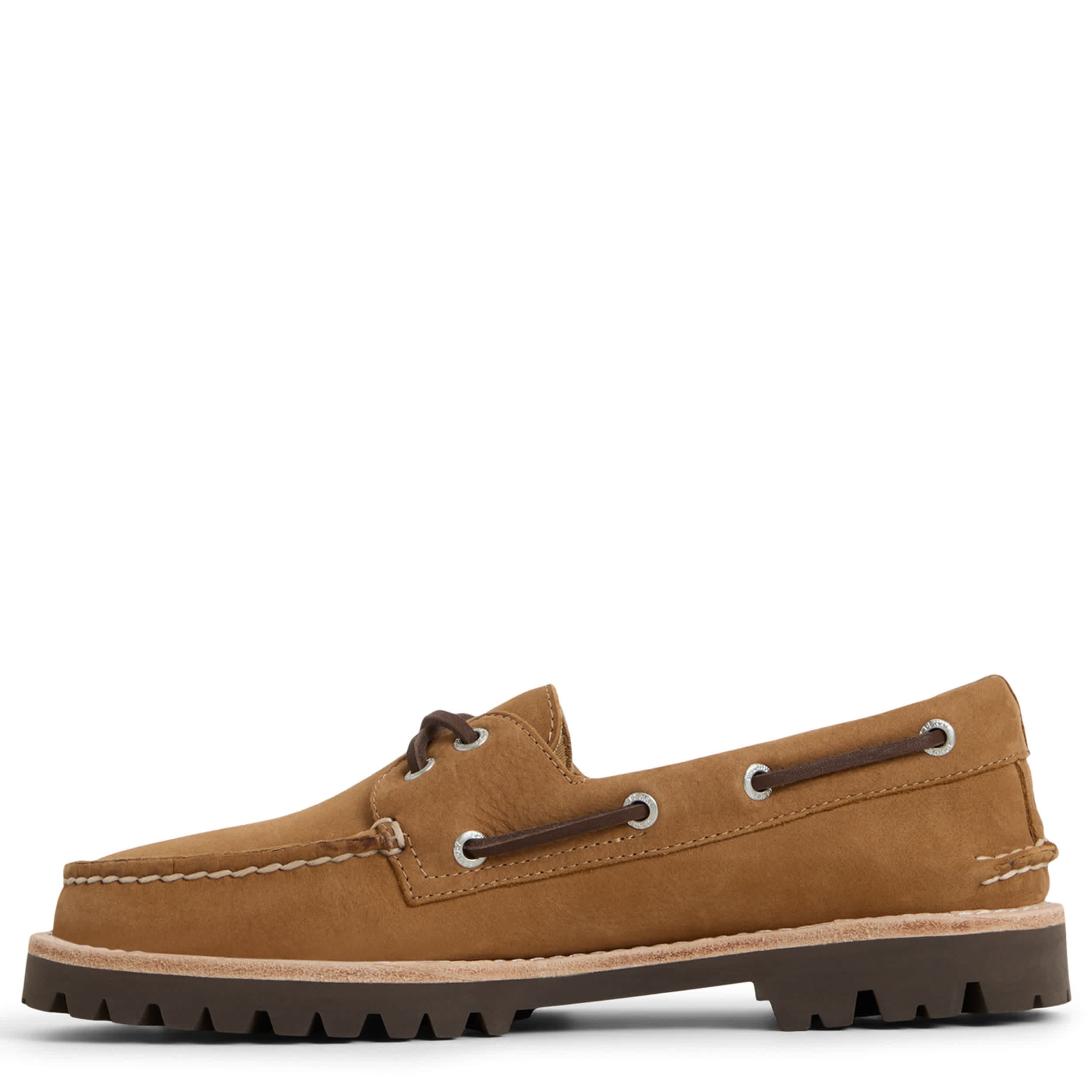 SPERRY-WOMENS A/O 2 EYE LUG-TAN & 