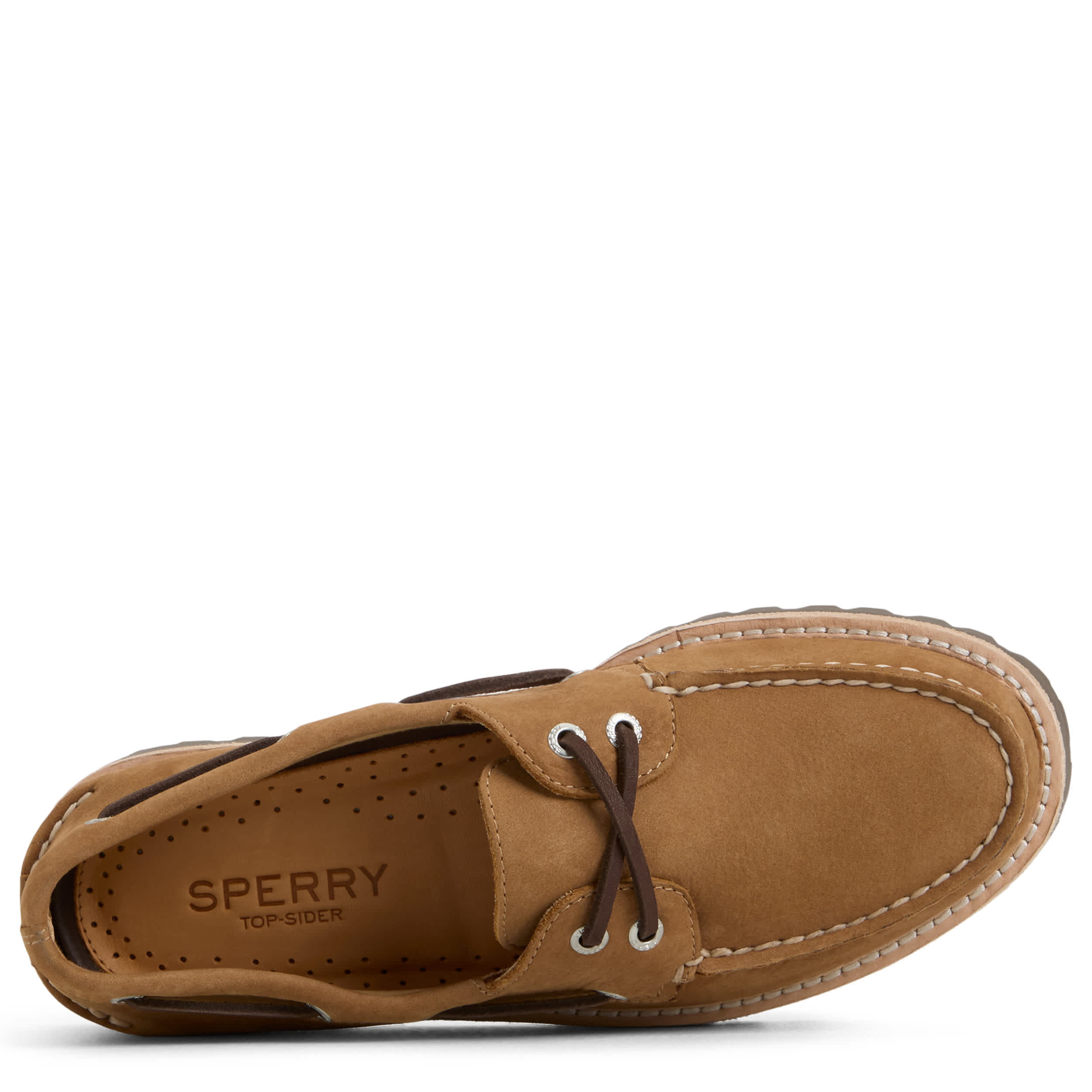 SPERRY-WOMENS A/O 2 EYE LUG-TAN & 