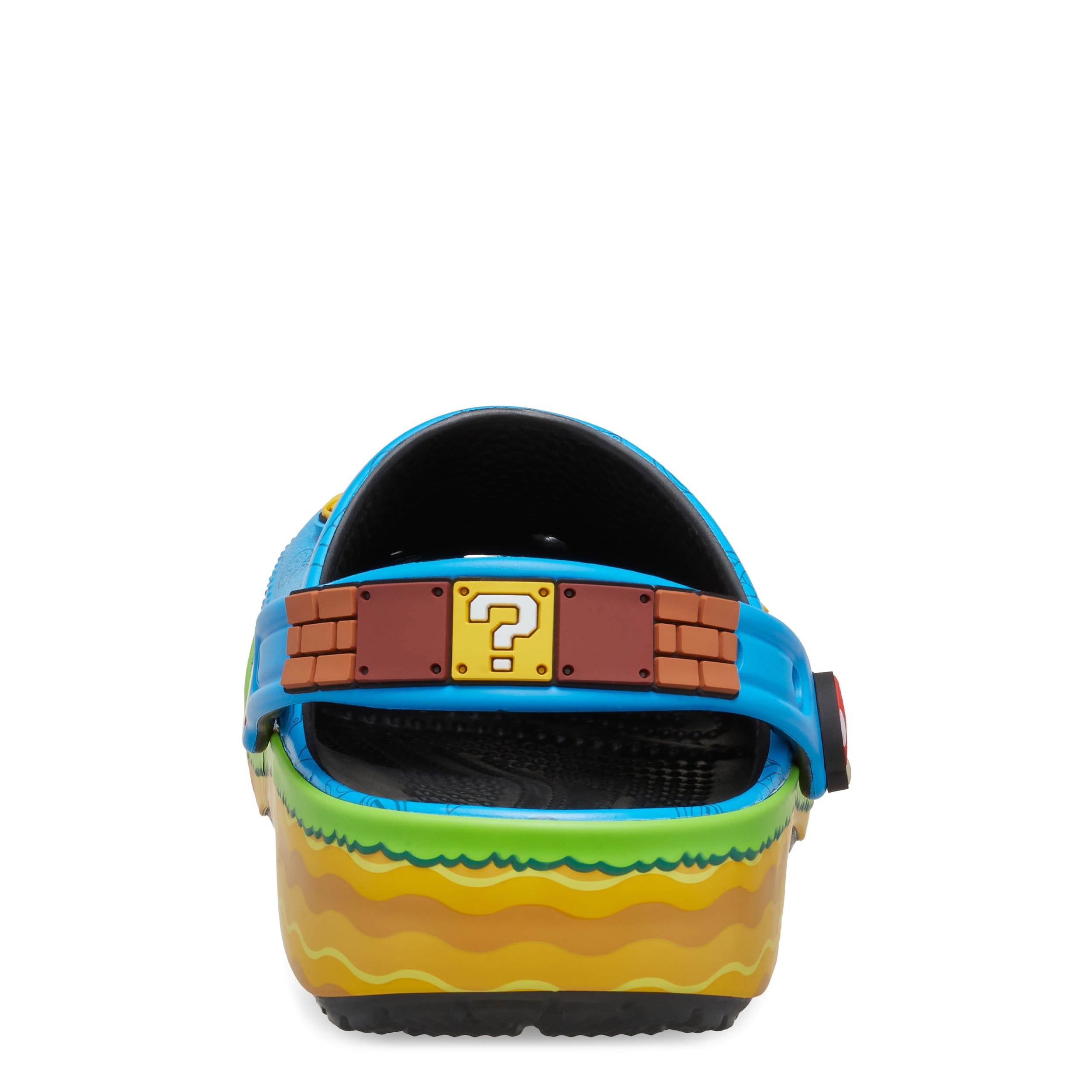 CROCS-MENS SUPER MARIO CLASSIC CLOG-BLUE & MULTICOLOR