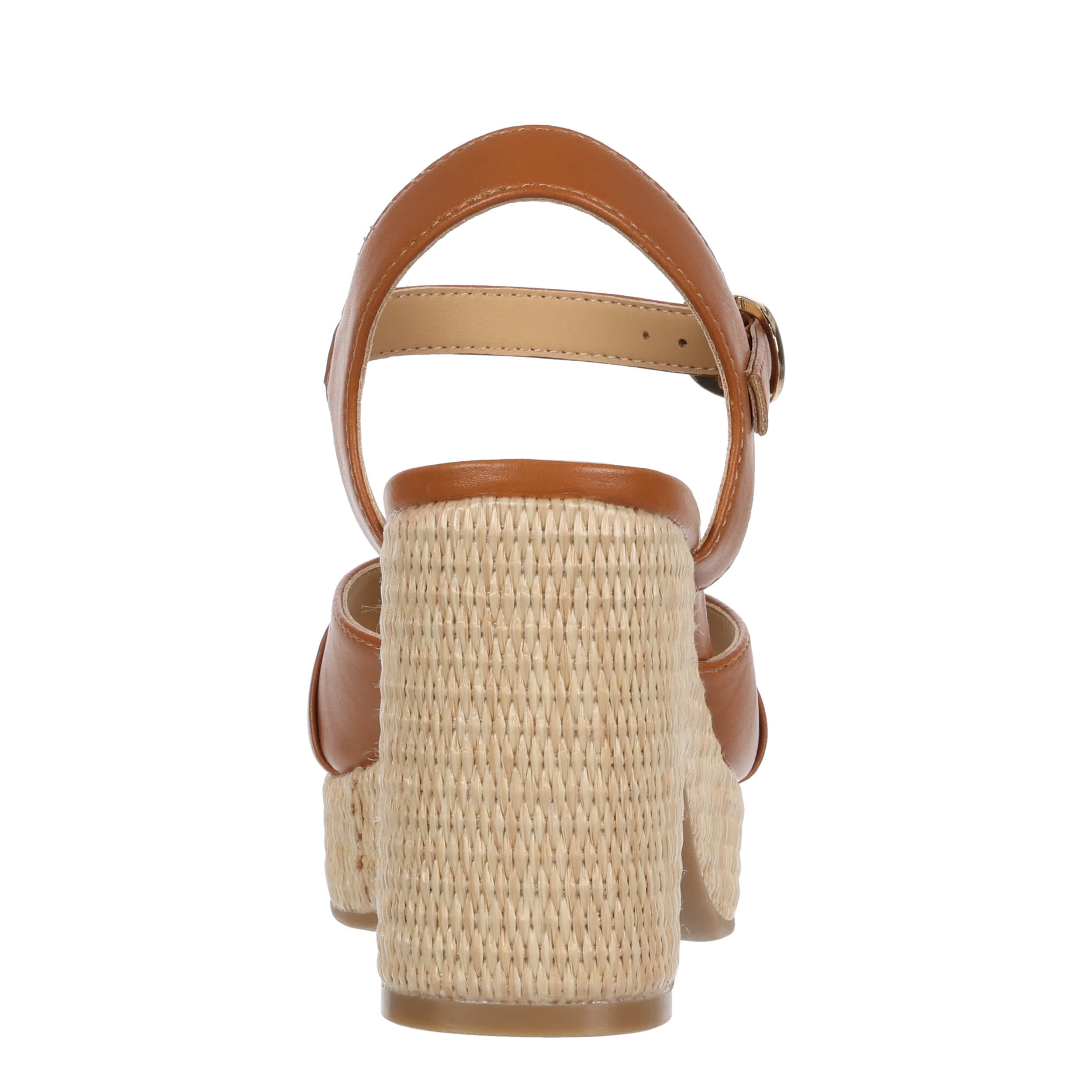 LIMELIGHT-WOMENS CASSEY PLATFORM SANDAL-COGNAC & 