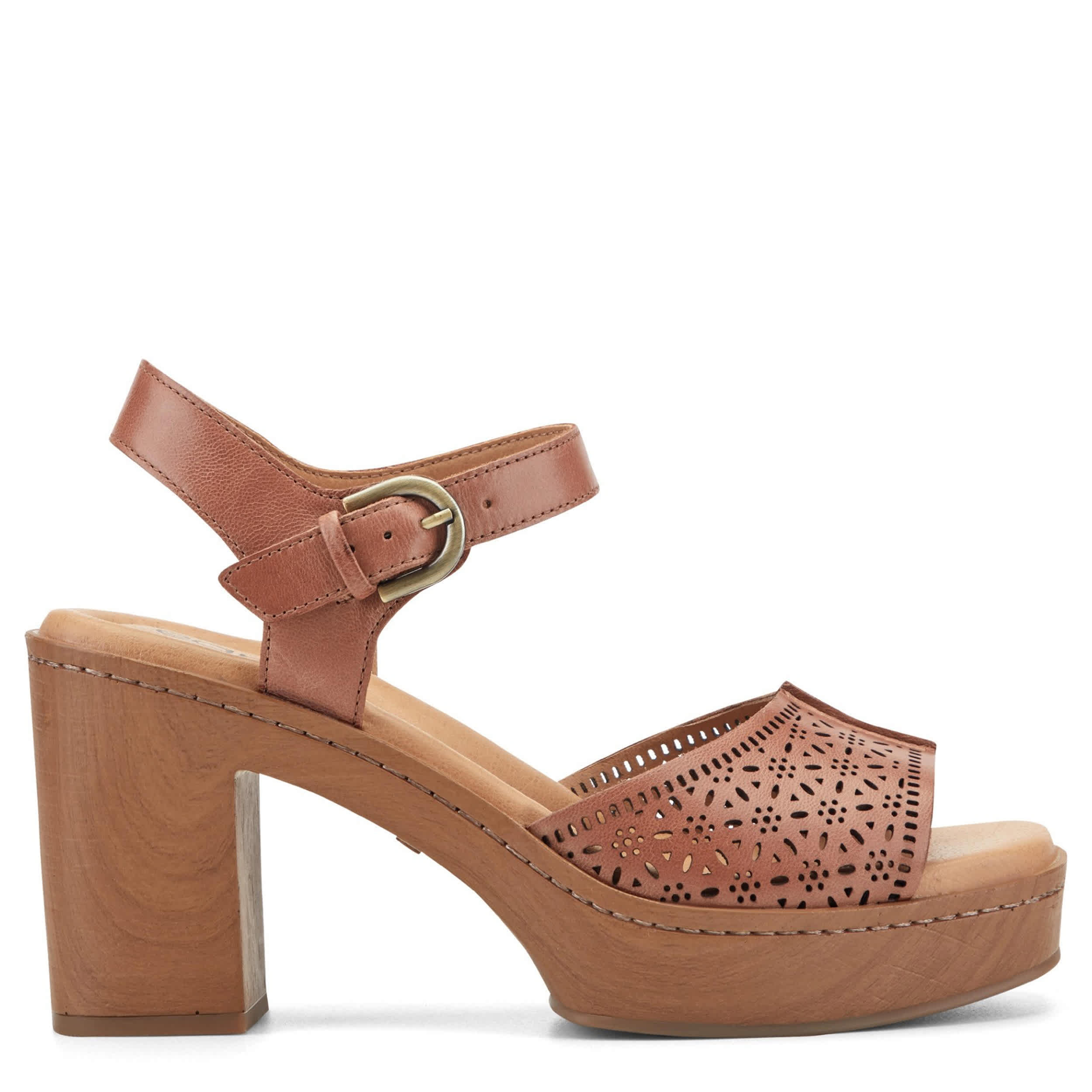EARTH-WOMENS QUINTY PUMP-BROWN & 