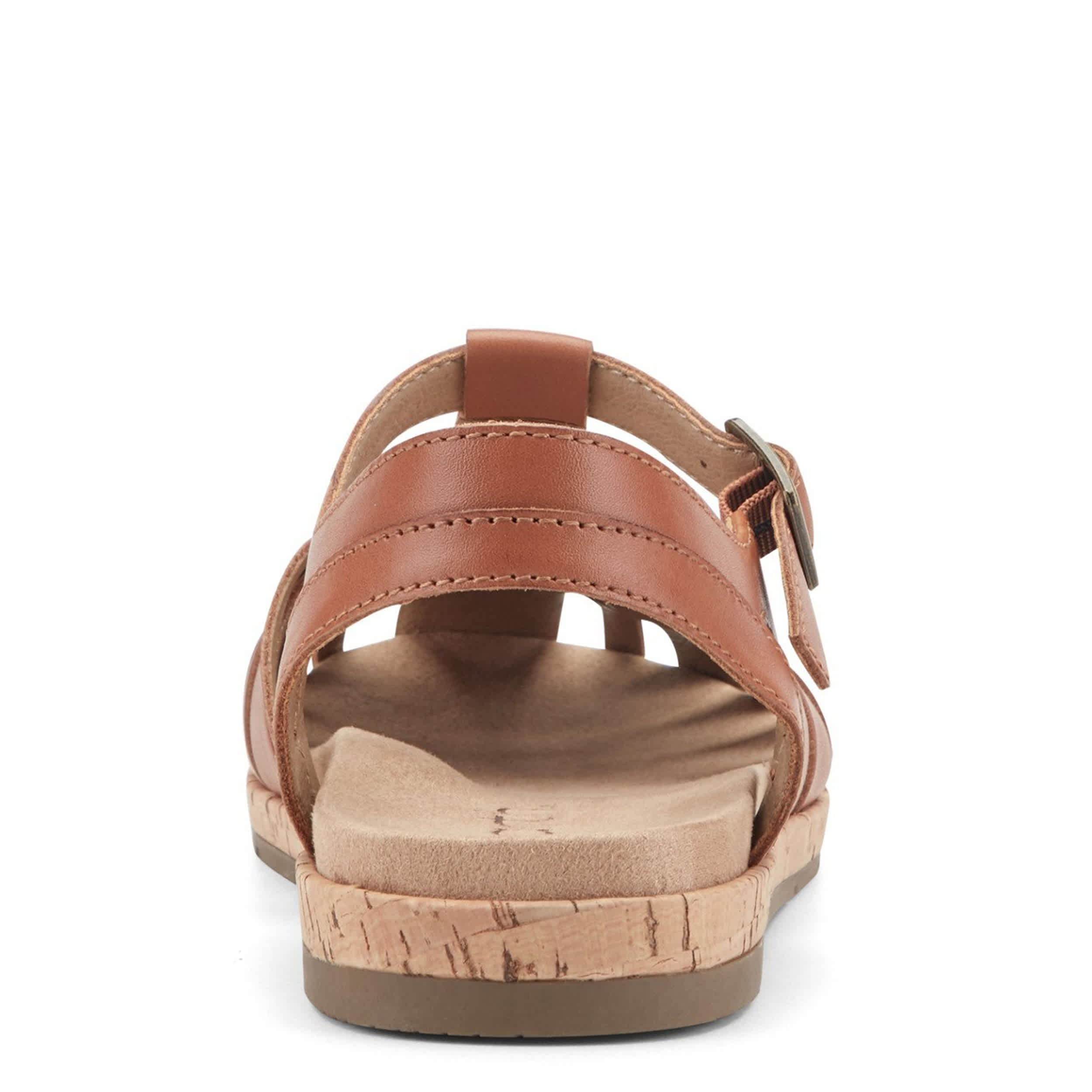 EARTH-WOMENS ALAZIA CLOG-DARK TAN & 